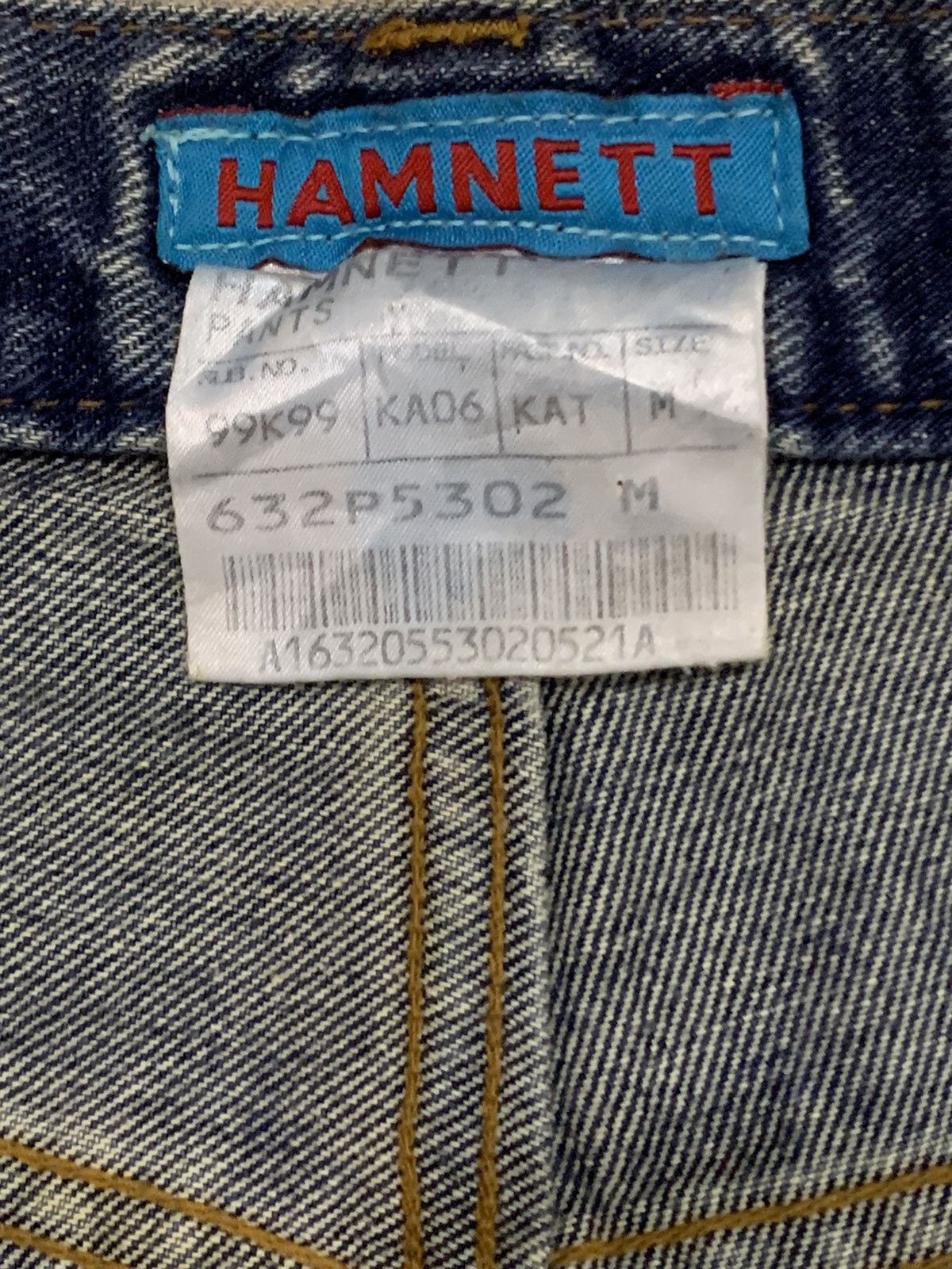 If Six Was Nine × Le Grande Bleu (L.G.B.) × Who Decides War Katharine Hamnett Clean Up Or Die Punk Jeans Size US 31 - 12 Thumbnail