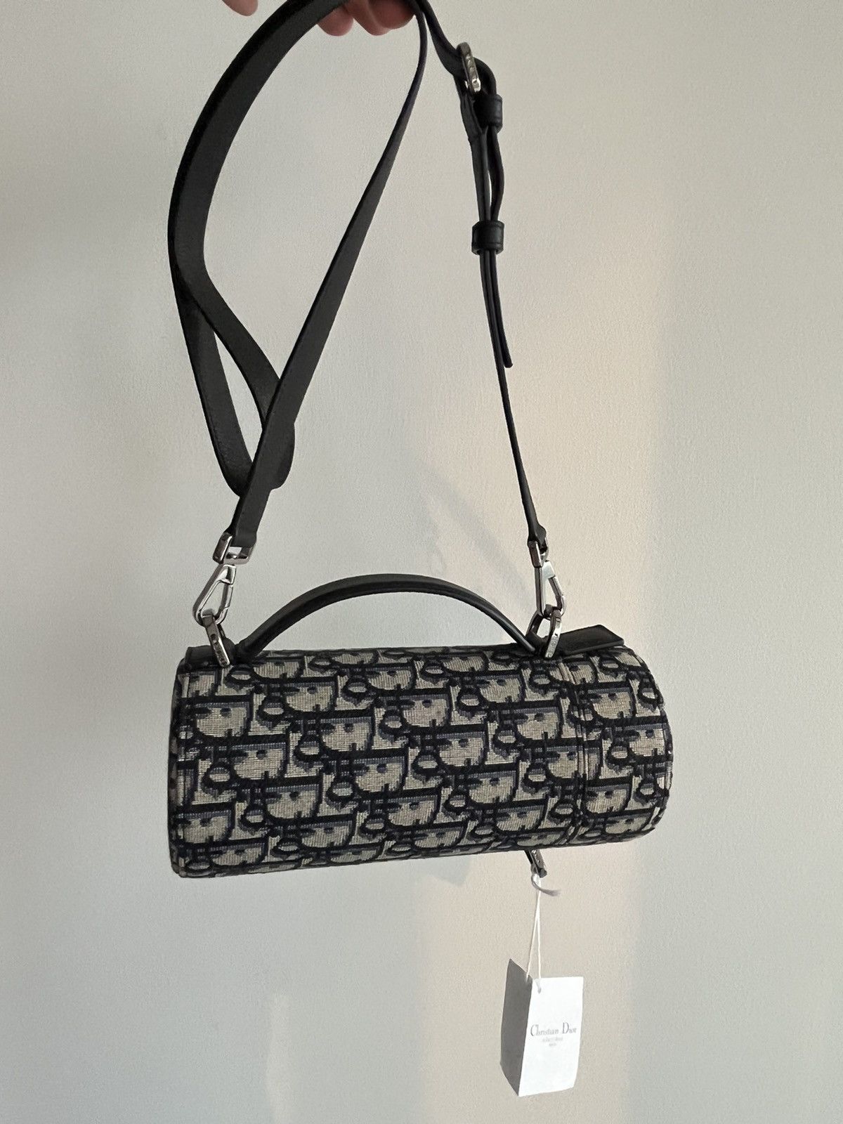 Dior Rare Brand New Limited Edition Oblique Roller Saddle Bag Size ONE SIZE - 12 Thumbnail