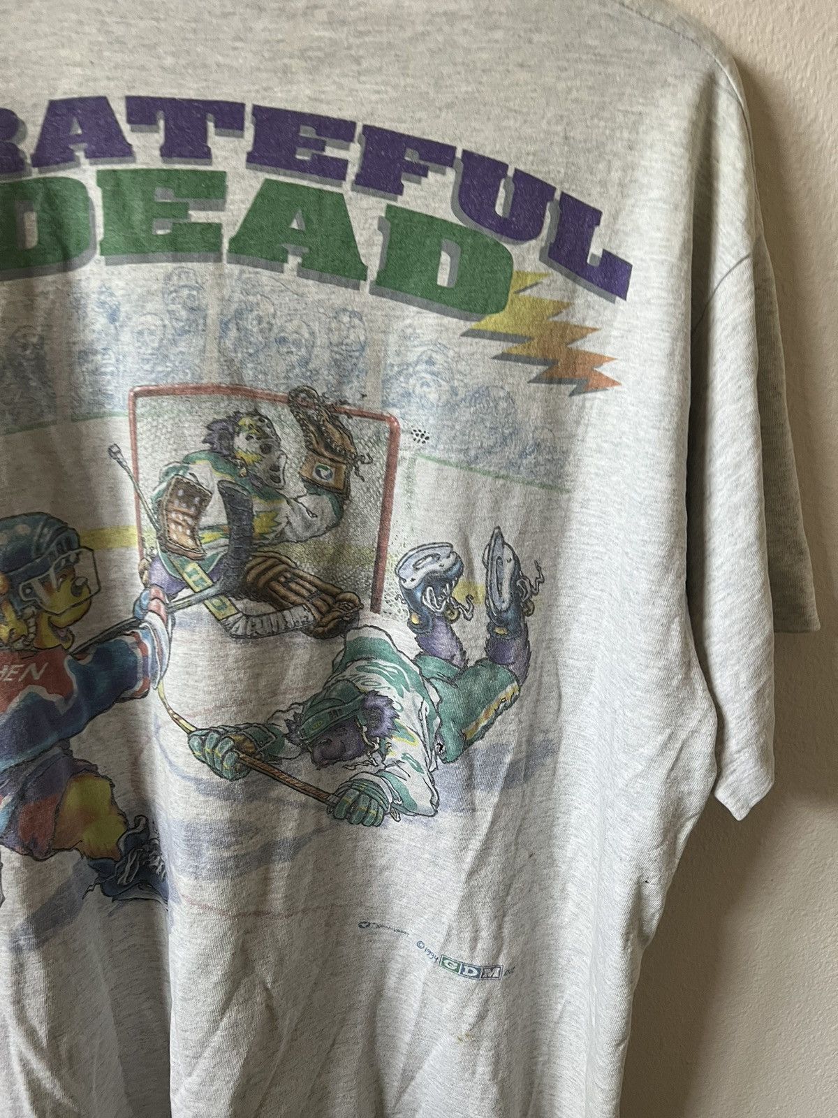 Band Tees Vintage 1994 Grateful Dead Steal Your Face Off t-shirt Size US XL / EU 56 / 4 - 15 Thumbnail