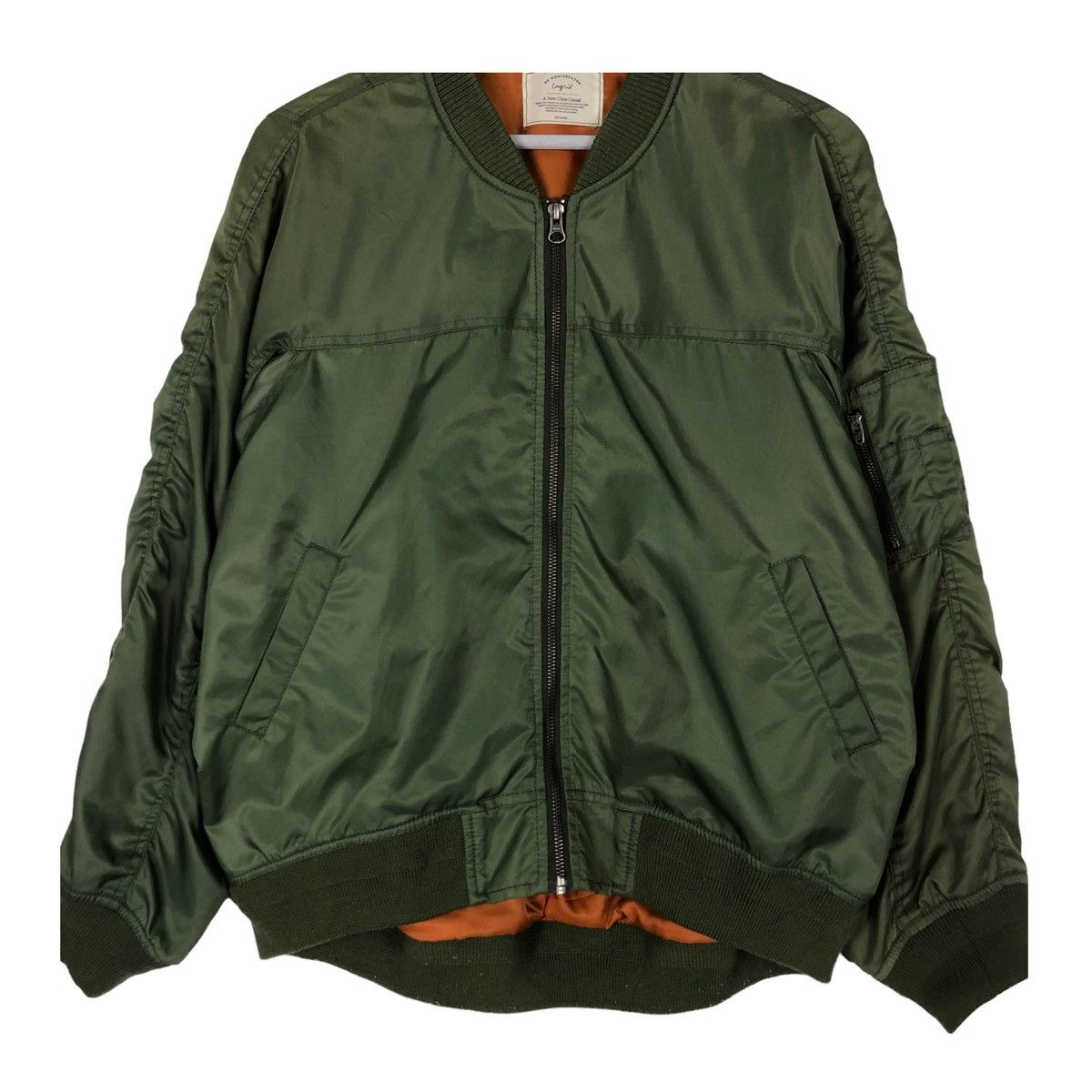 Japanese Brand 💥UNGRID JAPAN MA-1 FLIGHT RIOT BOMBER JACKET Size US M / EU 48-50 / 2 - 5 Thumbnail