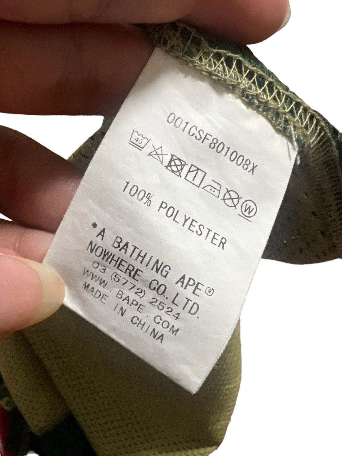 Bape ABC Camo Mesh Tank Top Size US L / EU 52-54 / 3 - 8 Thumbnail