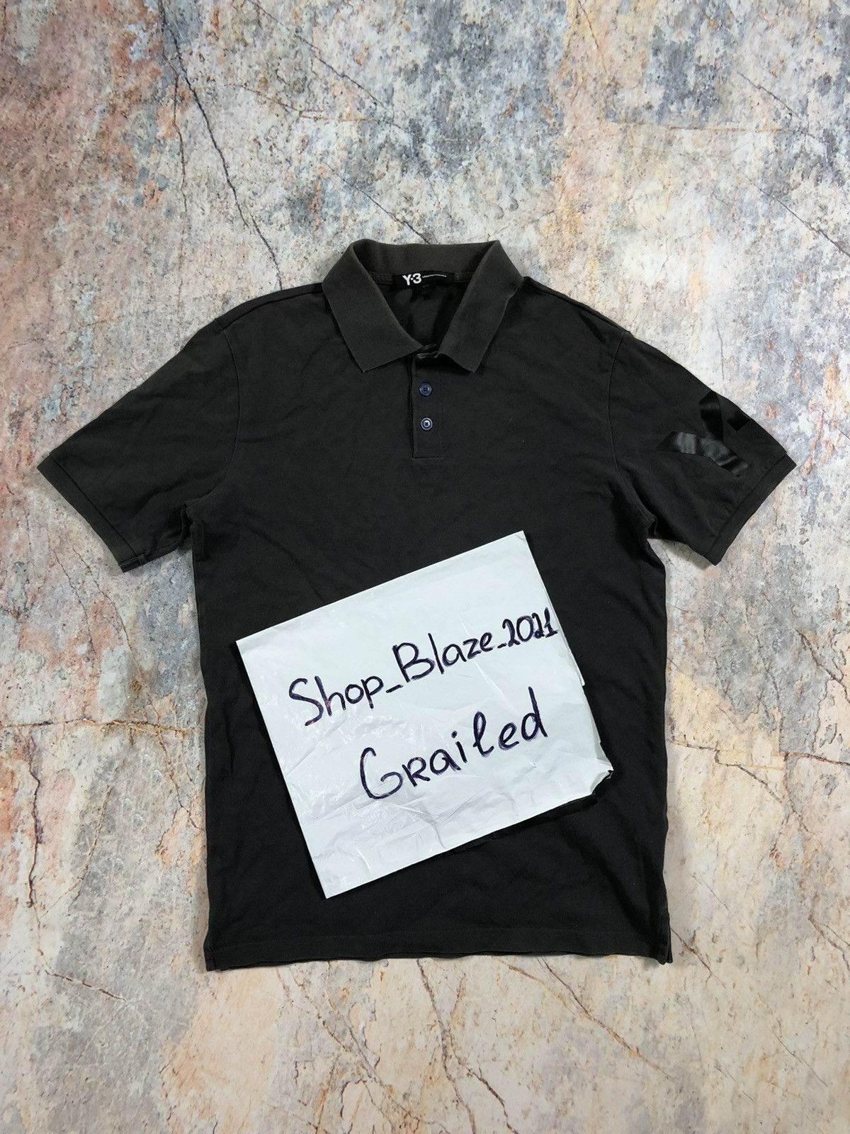 Yohji Yamamoto Yohji yamamoto Y3 polo Size US M / EU 48-50 / 2 - 2 Thumbnail