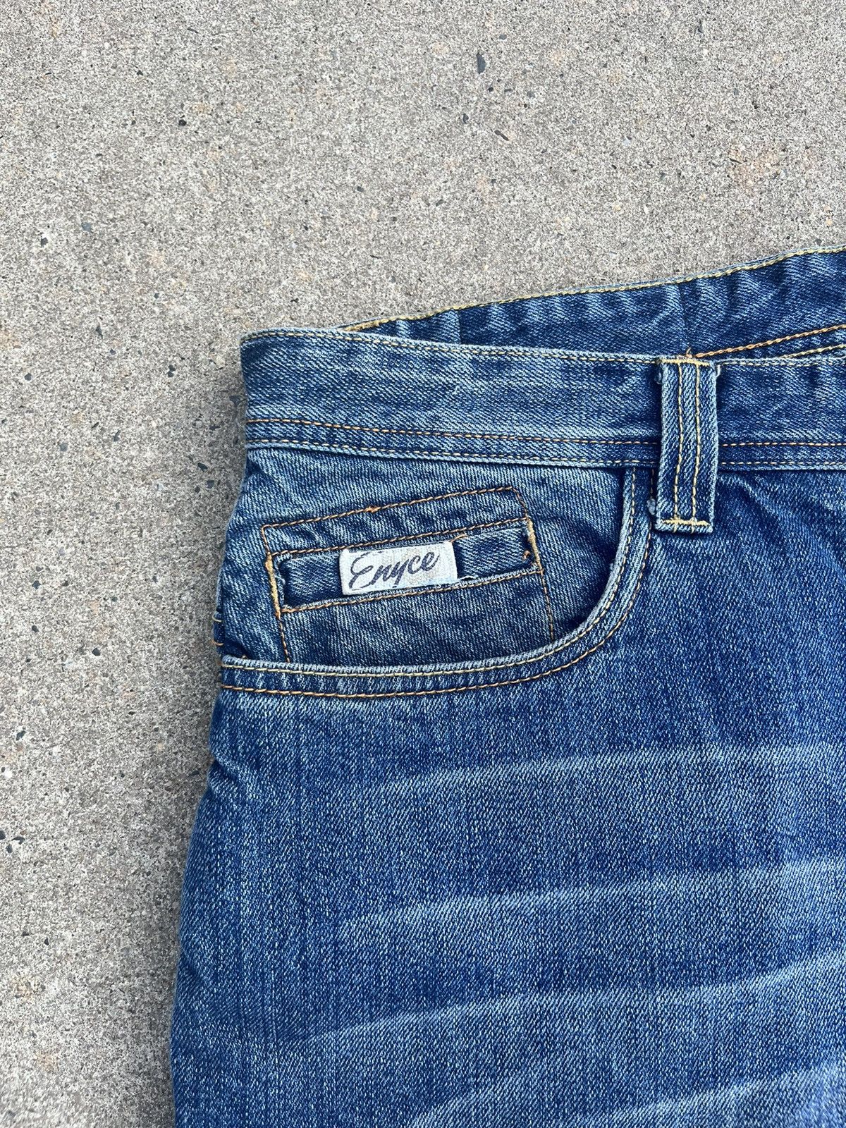 Enyce × Vintage VINTAGE Y2K ENYCE BAGGY JEANS Size US 36 / EU 52 - 10 Thumbnail