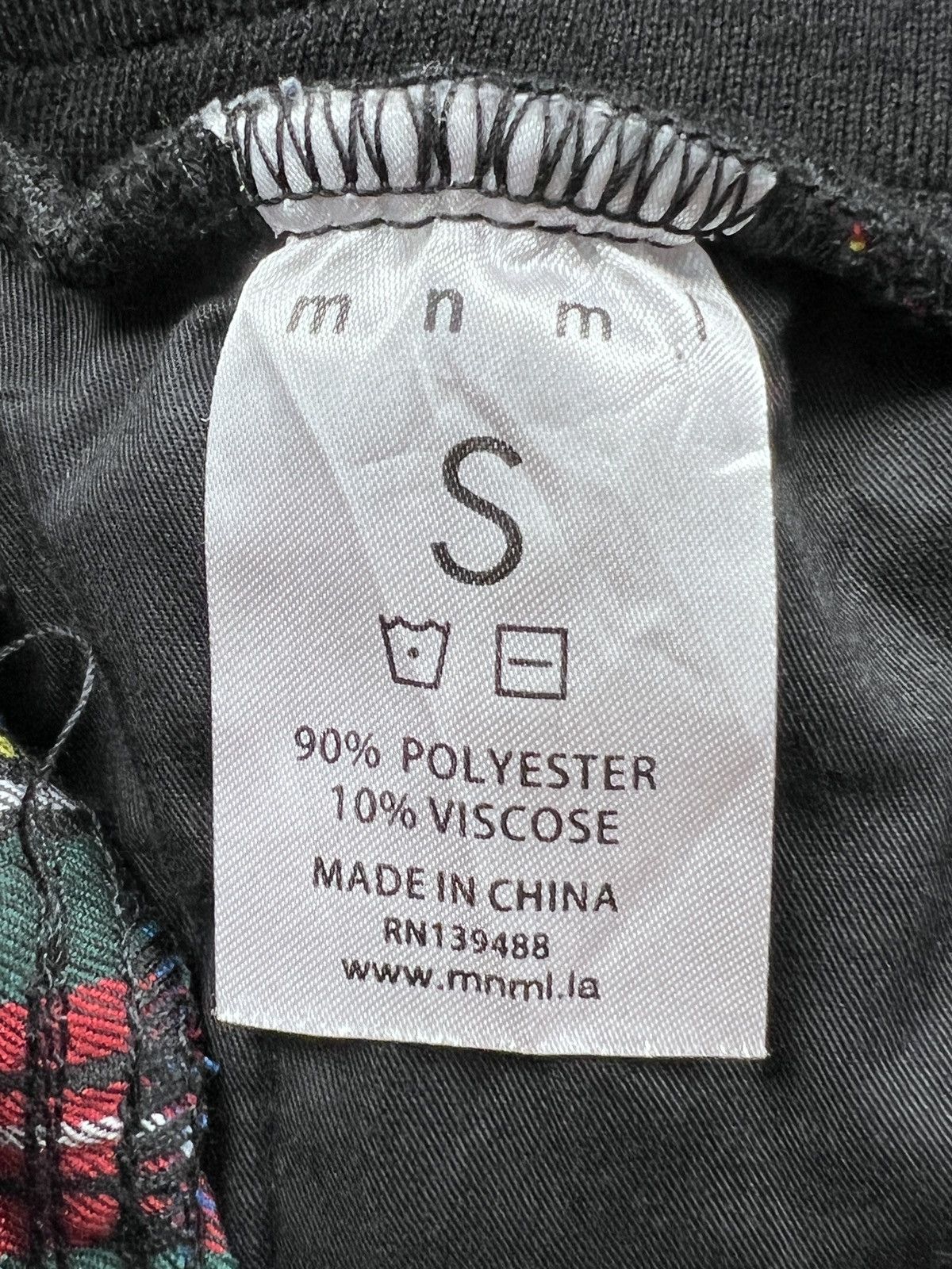 MNML MNML Tartan Zipper Seditionaries Drawstring Pants Size US 30 / EU 46 - 12 Thumbnail