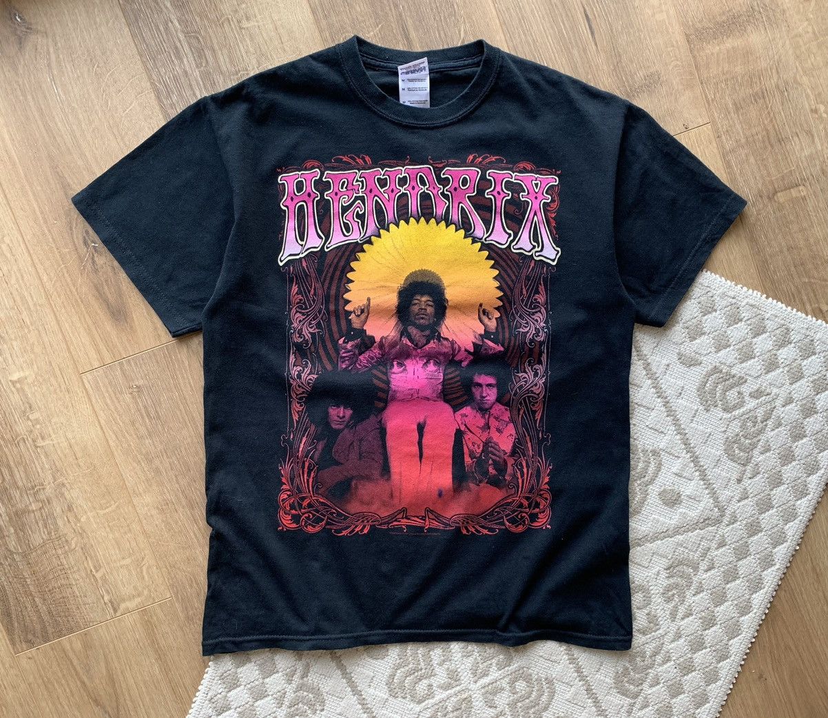 Band Tees × Jimi Hendrix × Vintage Vintage Jimi Hendrix t-shirt Size US M / EU 48-50 / 2 - 2 Thumbnail