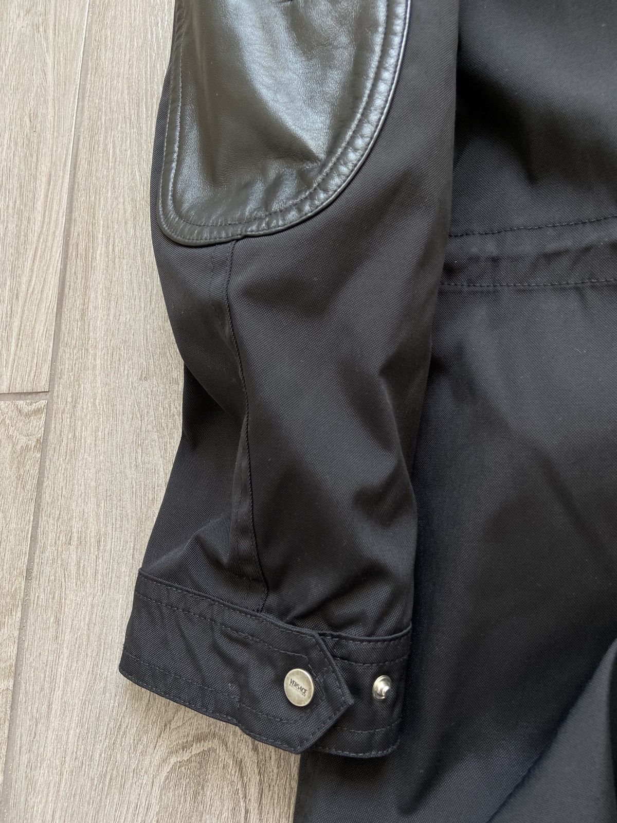 Versace Leather Jacket Versace Collection Size US L / EU 52-54 / 3 - 8 Thumbnail
