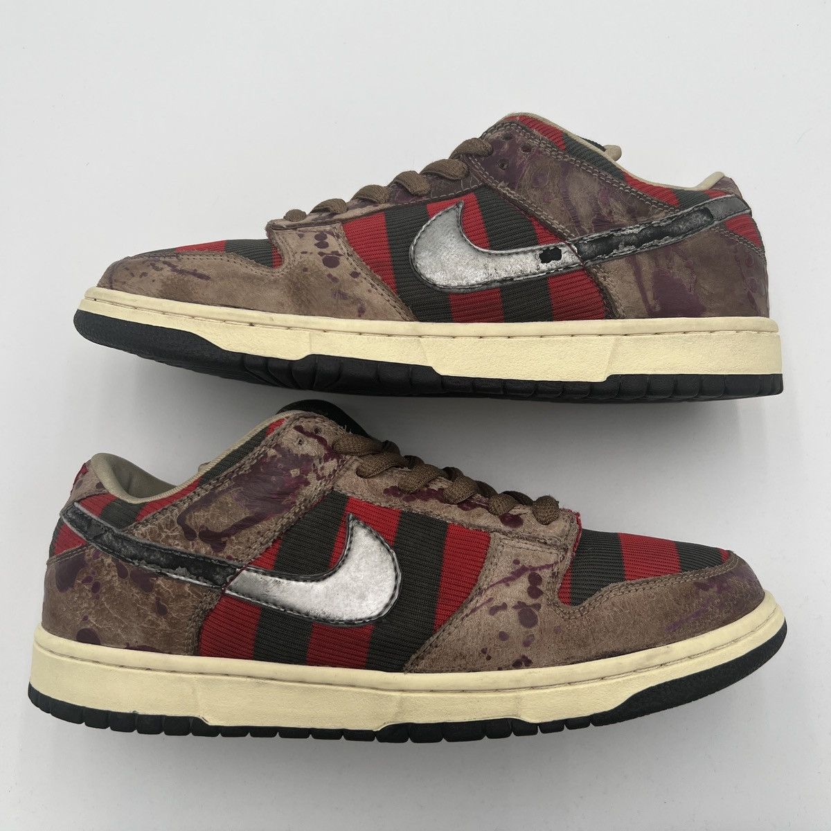 Nike Nike SB Dunk Low Freddy Krueger Rare Sample Size 9 Used Size US 9 / EU 42 - 2 Thumbnail