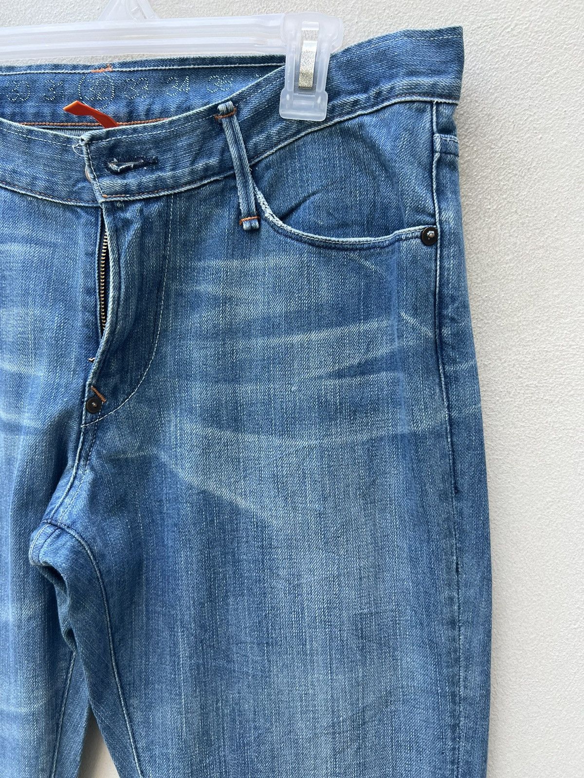 Earnest Sewn Vintage Earnest Sewn Distress Patchwork Denim Bootcut Jeans Size US 32 / EU 48 - 12 Thumbnail