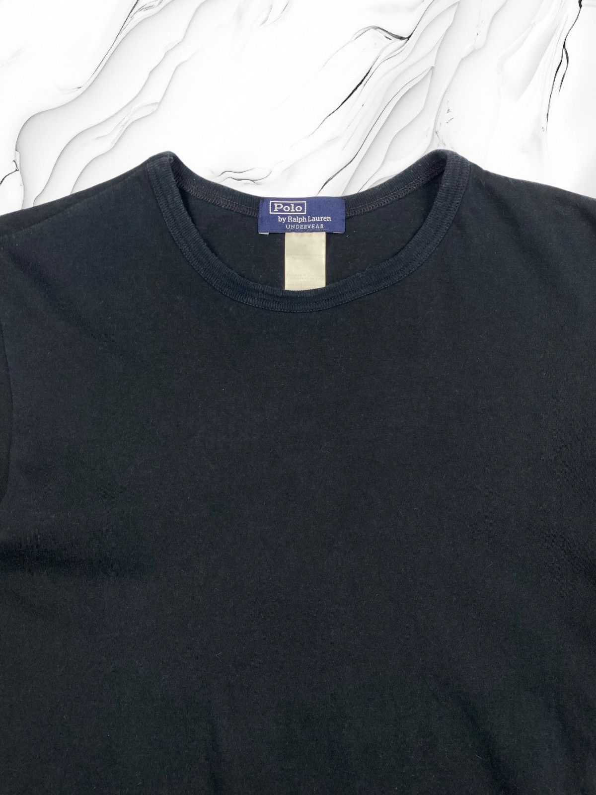 Ralph Lauren × Vintage Vintage Ralph Lauren Basics Tee T Shirt Size US S / EU 44-46 / 1 - 4 Thumbnail