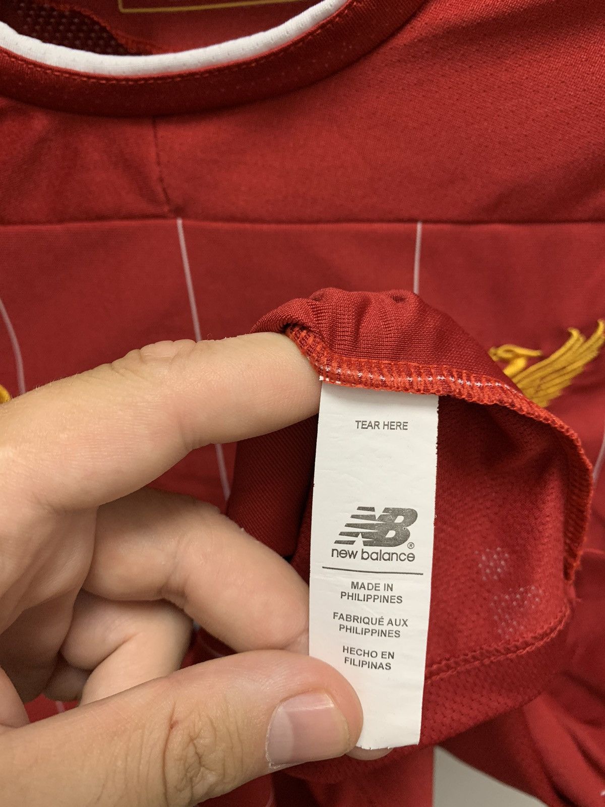 New Balance Liverpool new balance 2019 league champions soccer jersey Xl Size US XL / EU 56 / 4 - 7 Thumbnail