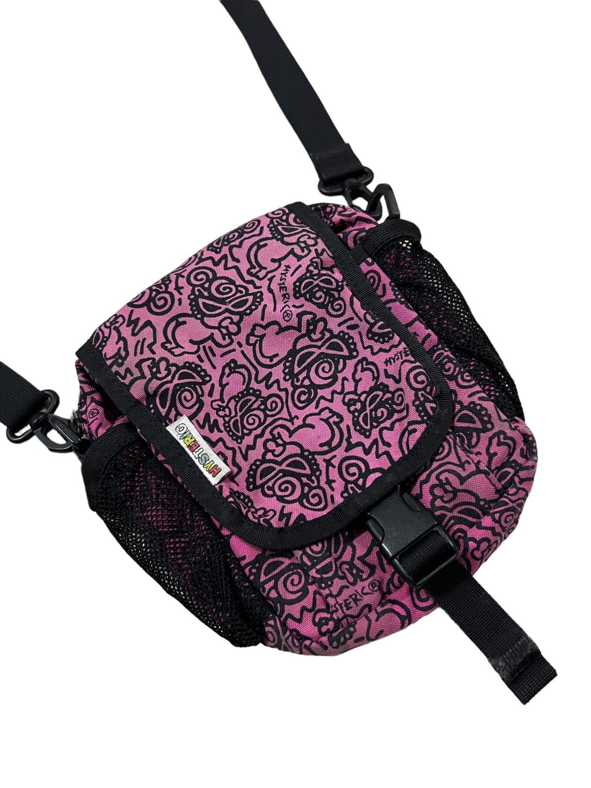 Hysteric Glamour GRAIL🔥90s HG Jacquard Printed Cordura Crossbody Sling Bag Size ONE SIZE - 2 Thumbnail