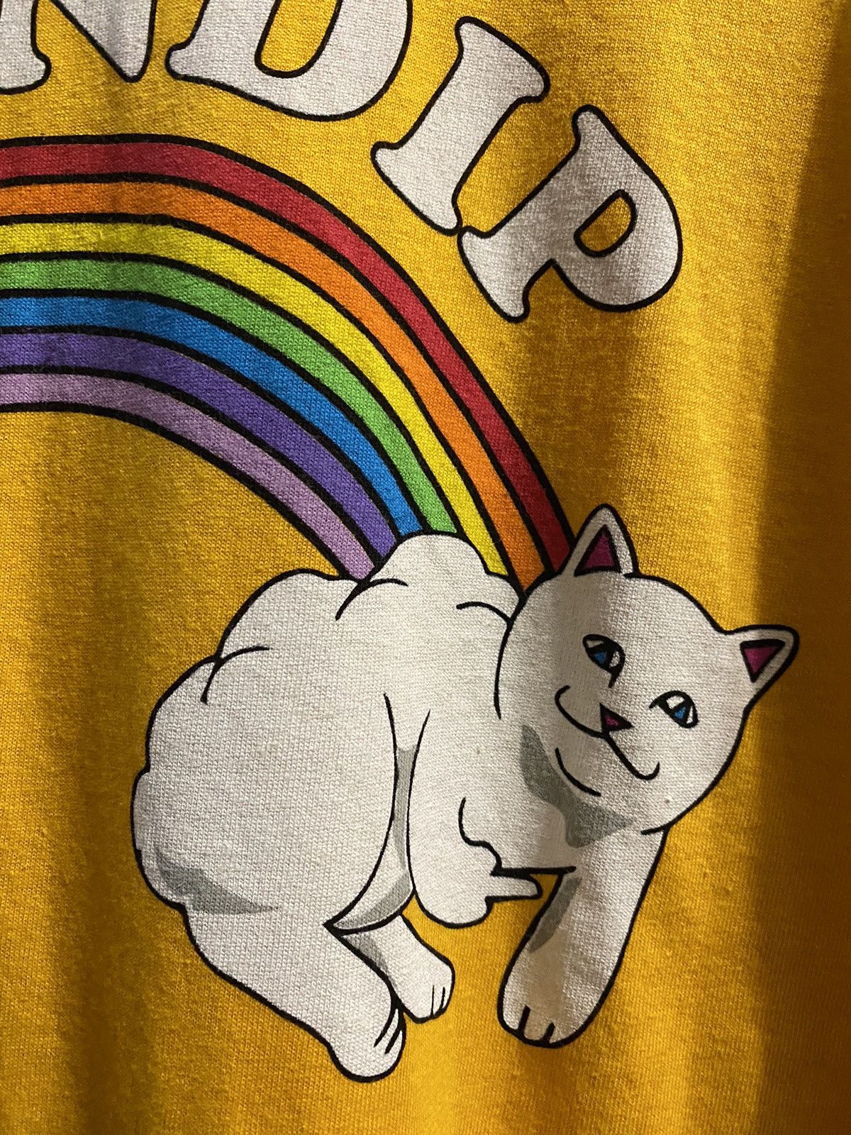 RIPNDIP Rare Long-Sleeve RipNDip Big Logo Fuck Cats. Size US L / EU 52-54 / 3 - 10 Thumbnail