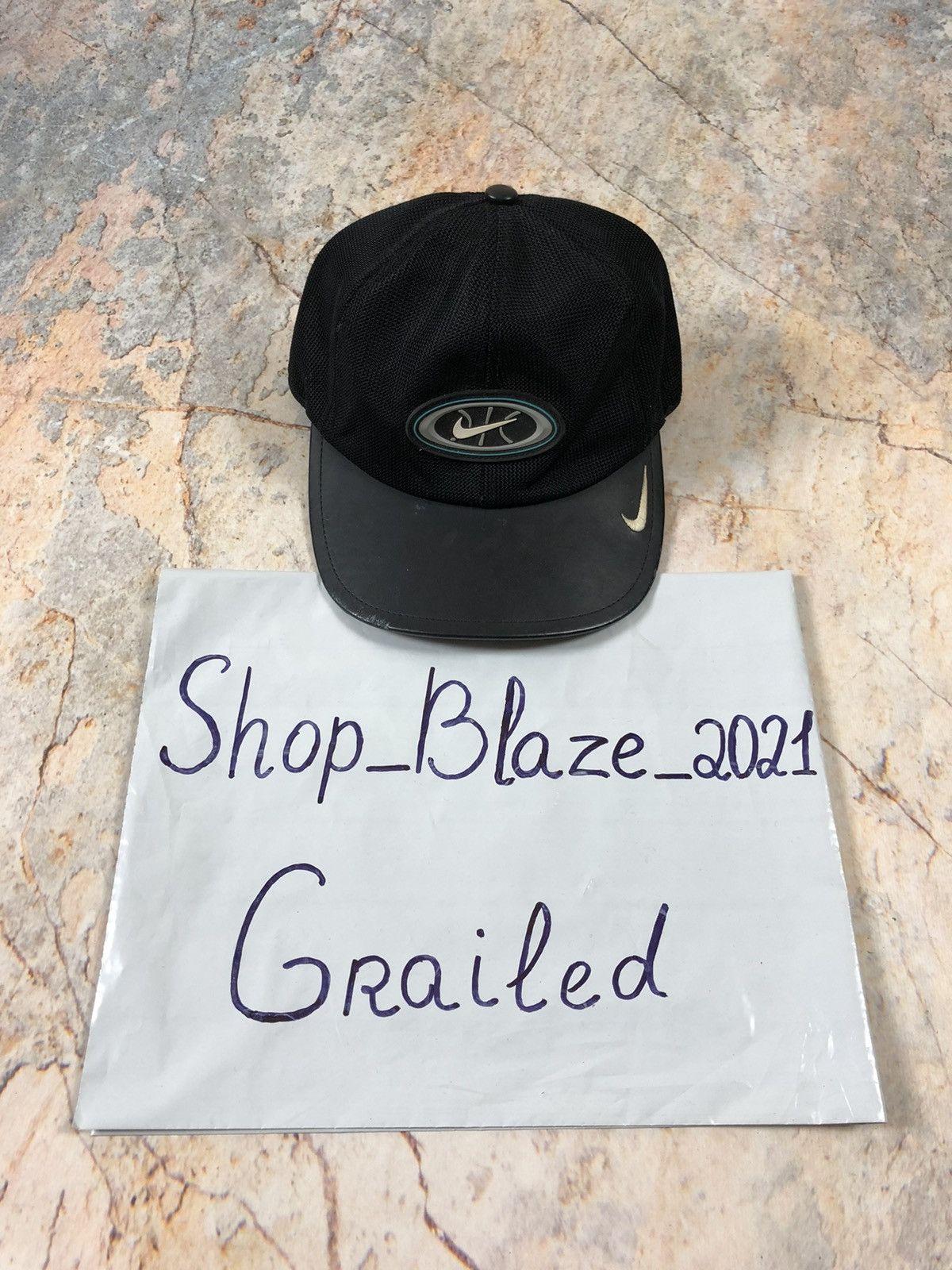Nike × Vintage Nike vintage big logo nylon hat cap Size ONE SIZE - 7 Thumbnail