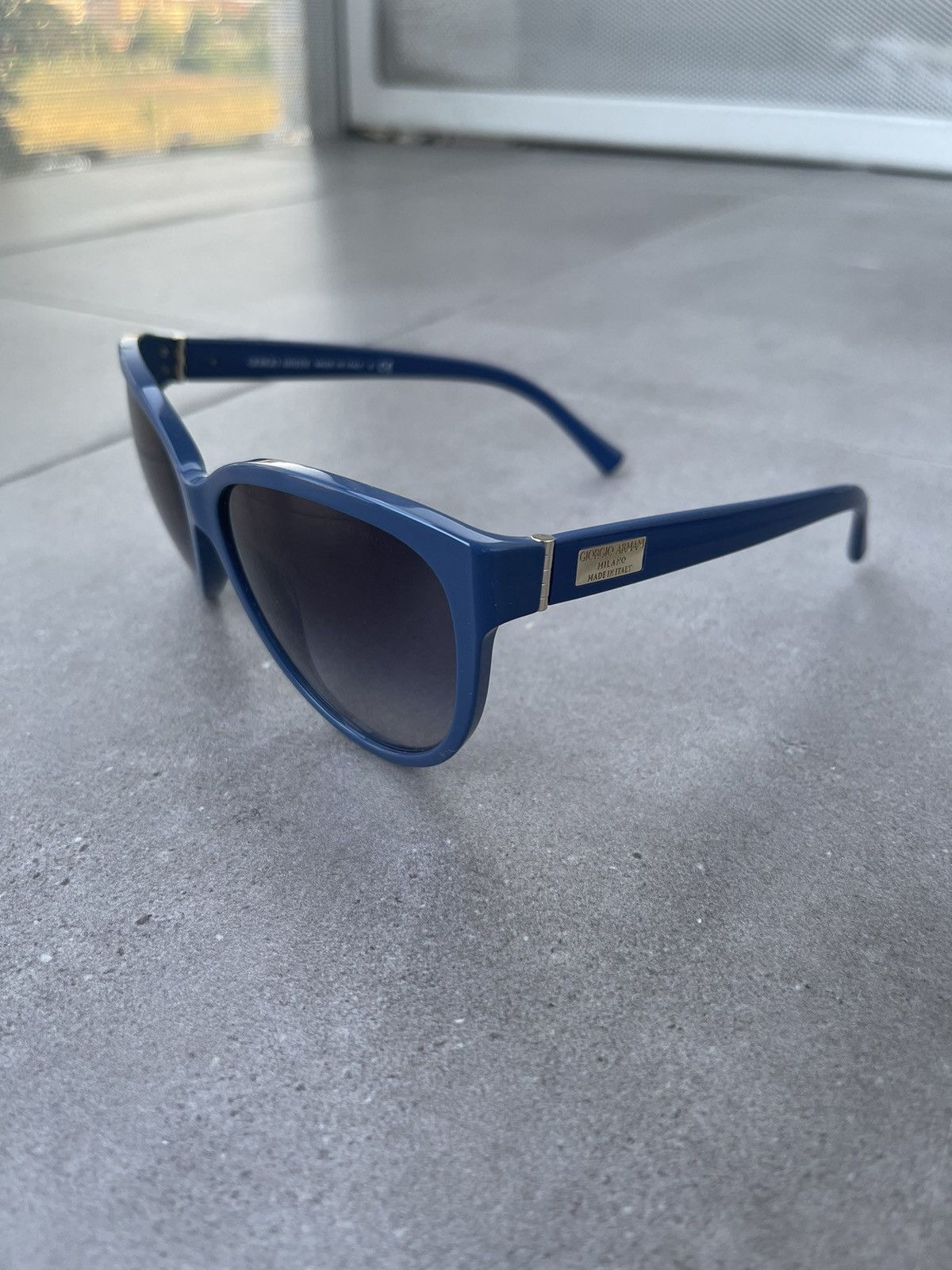 Emporio Armani Giorgio Armani AR8021 5114/8G Blue Sunglasses Size ONE SIZE - 5 Thumbnail