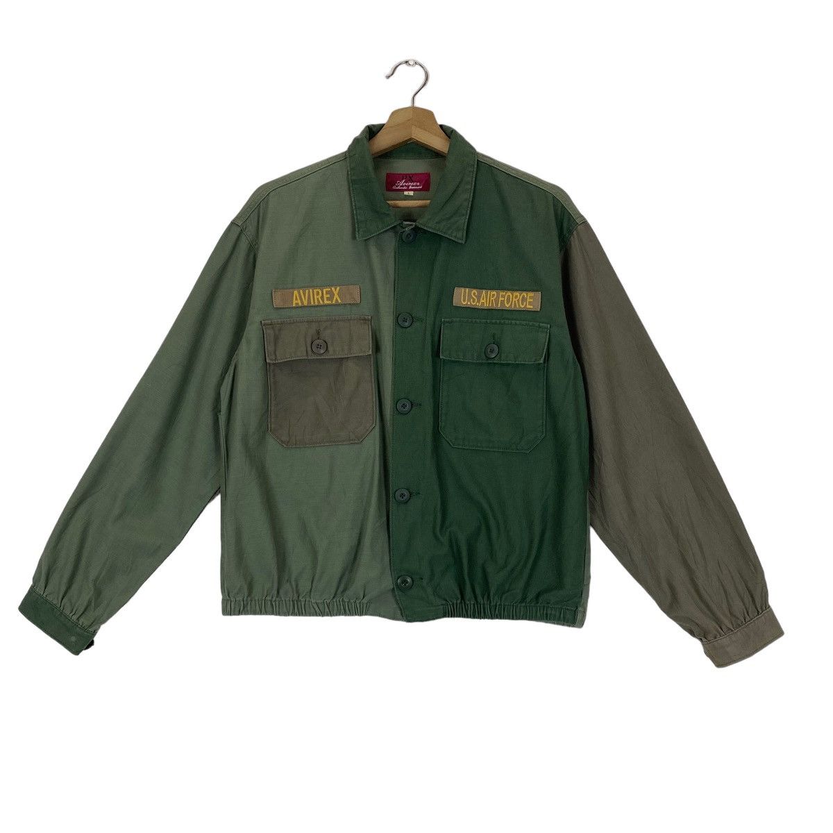 image of Avirex Authentic Garment Military Style Jacket, Men's (Size Medium)