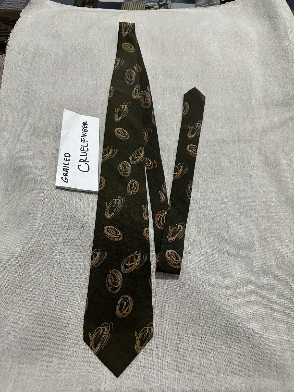 Issey Miyake Vintage Issey Miyake Nice Art Tie Size ONE SIZE - 3 Thumbnail