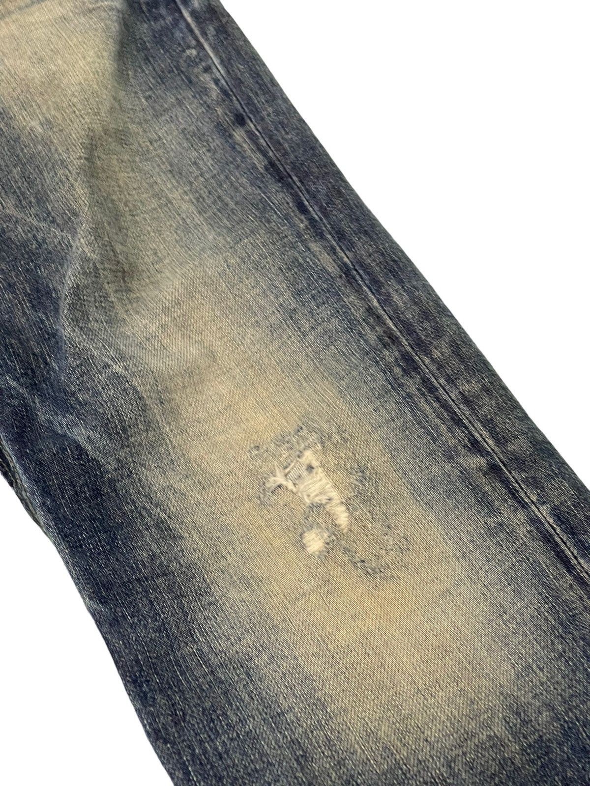 Diesel Slim Jeans Diesel Industries Distress Faded 5🟦7 Size US 31 - 7 Thumbnail