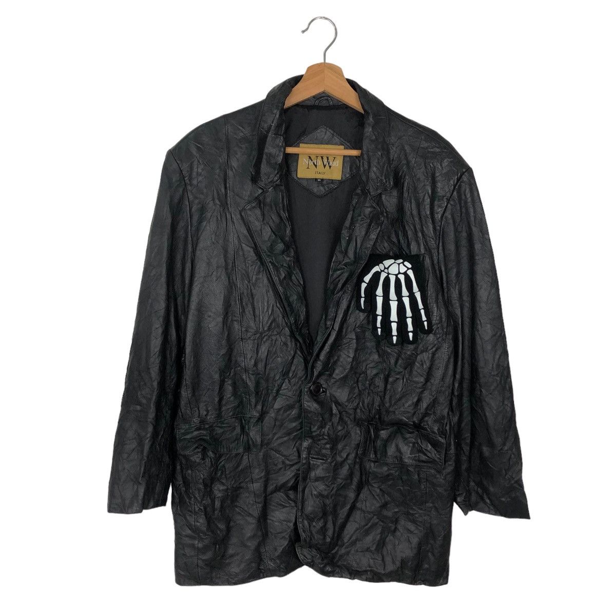 VINTAGE SOFT GENUINE LEATHER JACKET NORTH WIND