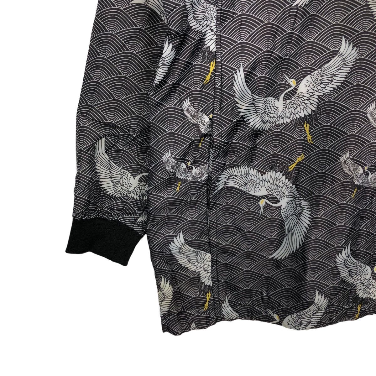 Japanese Brand VINTAGE JAPANESE BRAND BOMBER JACKET SWAN FULL PRINT Size US M / EU 48-50 / 2 - 3 Thumbnail