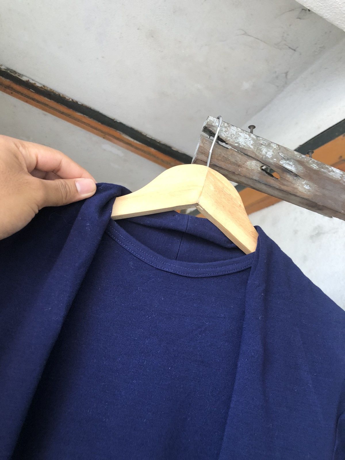 Issey Miyake Vintage 80s Issey Miyake Long Sleeve Shirt Size M / US 6-8 / IT 42-44 - 14 Thumbnail