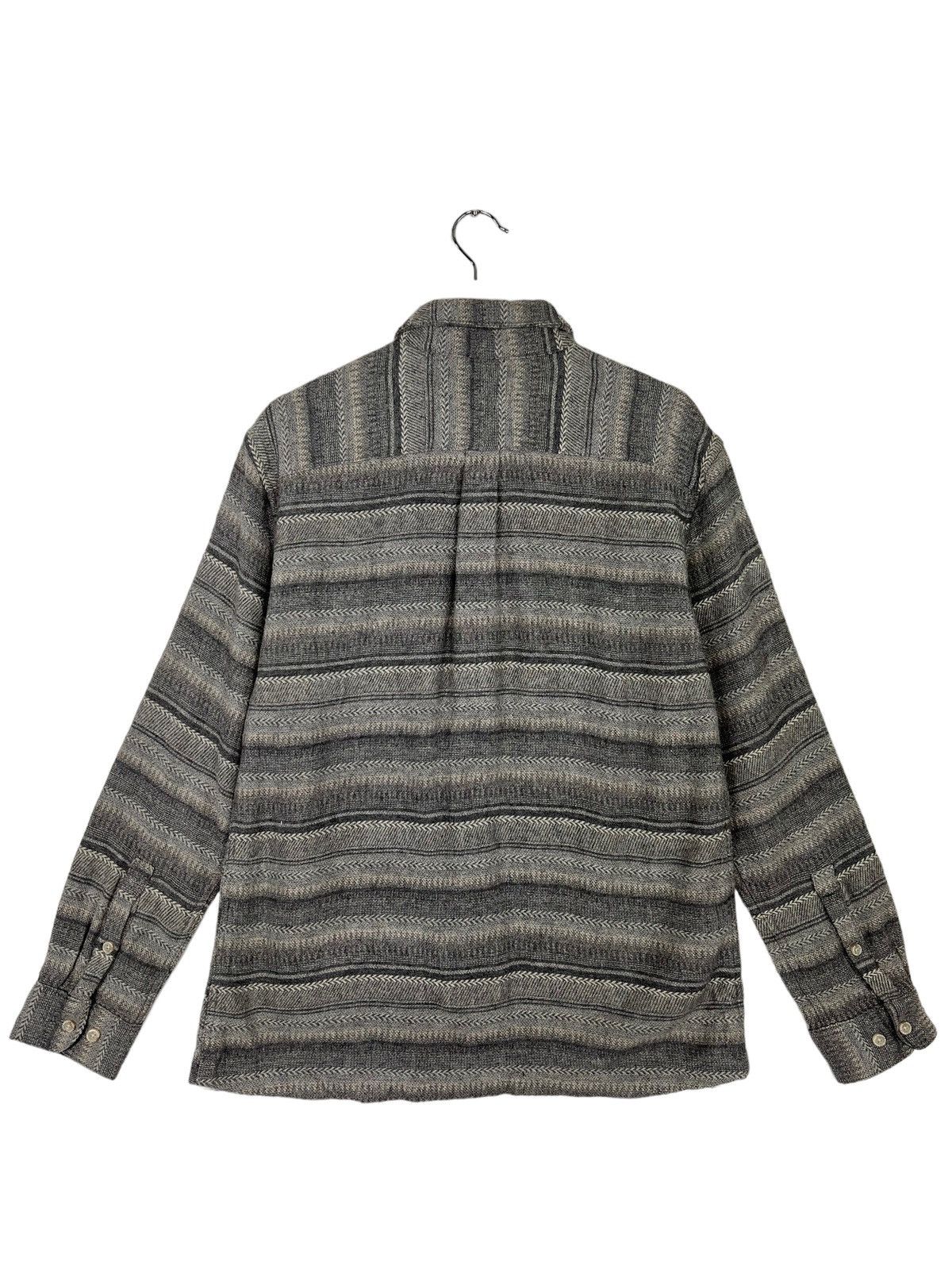 Eddie Bauer × Vintage 🔥 VINTAGE EDDIE BAUER WOOL STRIPE SHIRT CPO JACKET Size US M / EU 48-50 / 2 - 8 Thumbnail