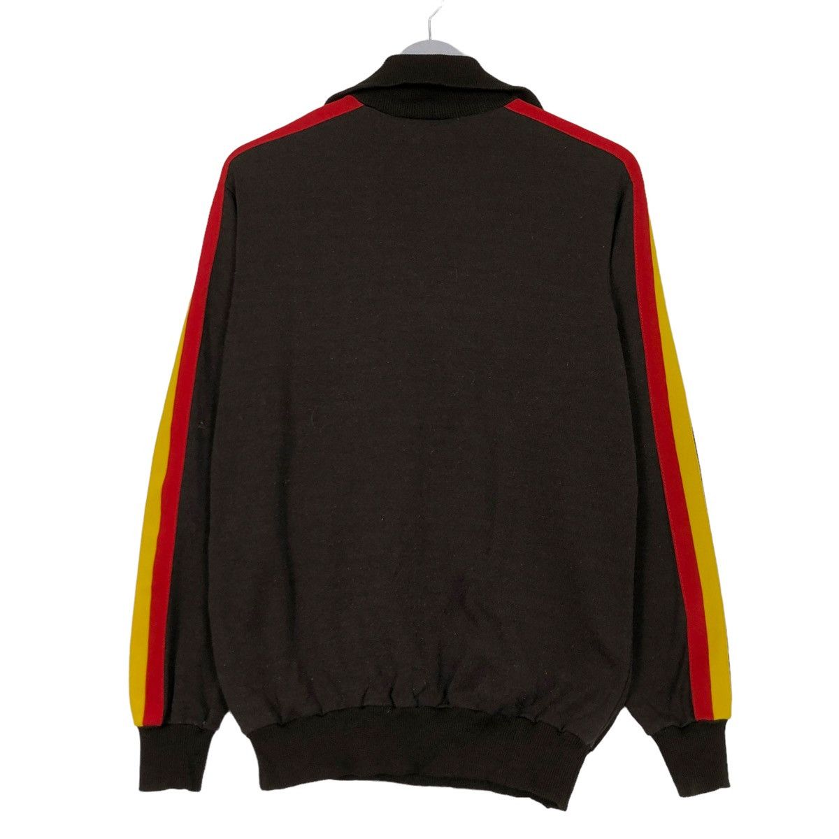 Vintage 🔥1973 ASV GERMAN TRAINER QUARTER ZIP PULLOVER SWEATER Size US M / EU 48-50 / 2 - 8 Thumbnail