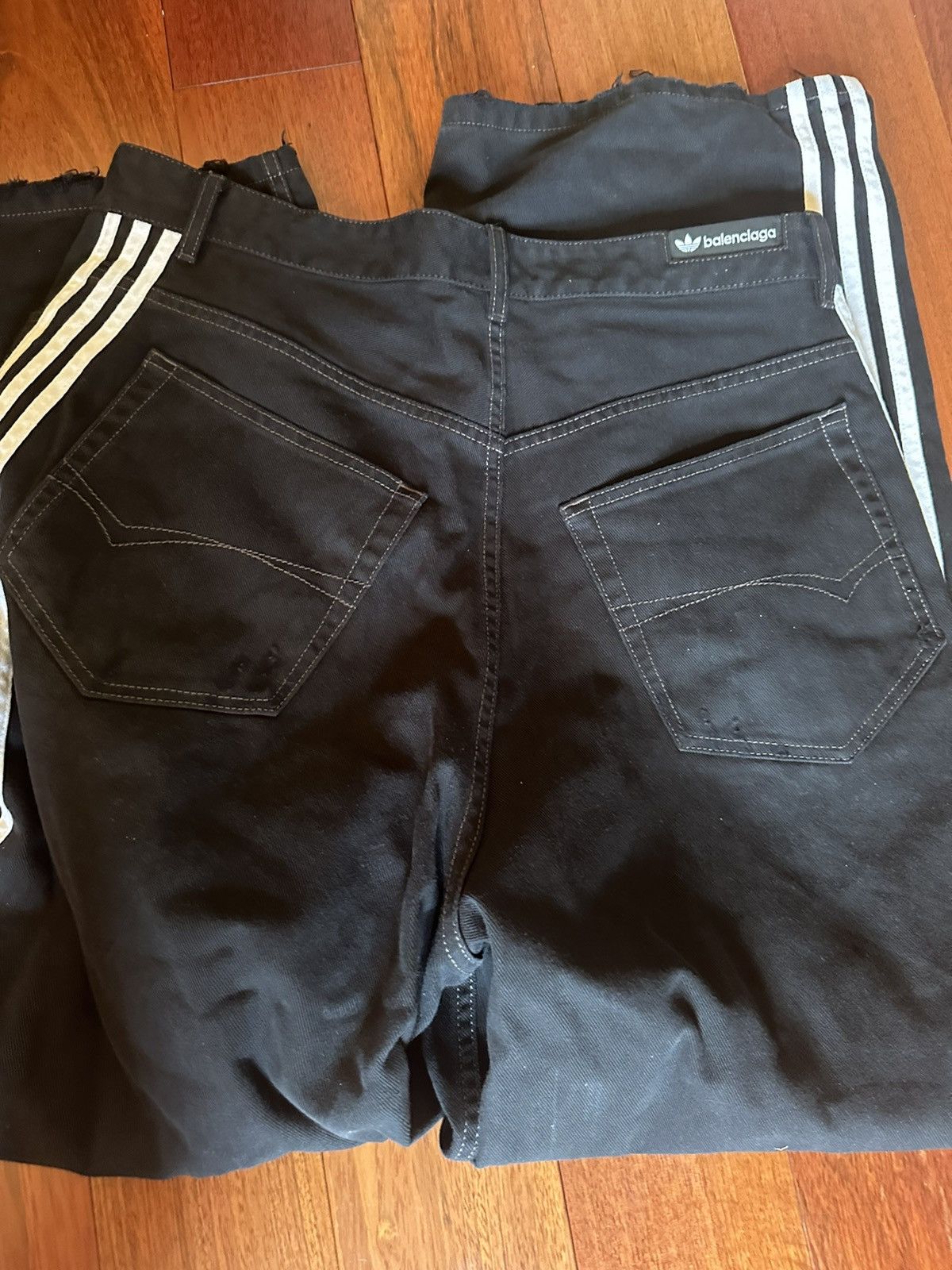 Adidas × Balenciaga Balenciaga Adidas Jeans Size US 34 / EU 50 - 2 Thumbnail