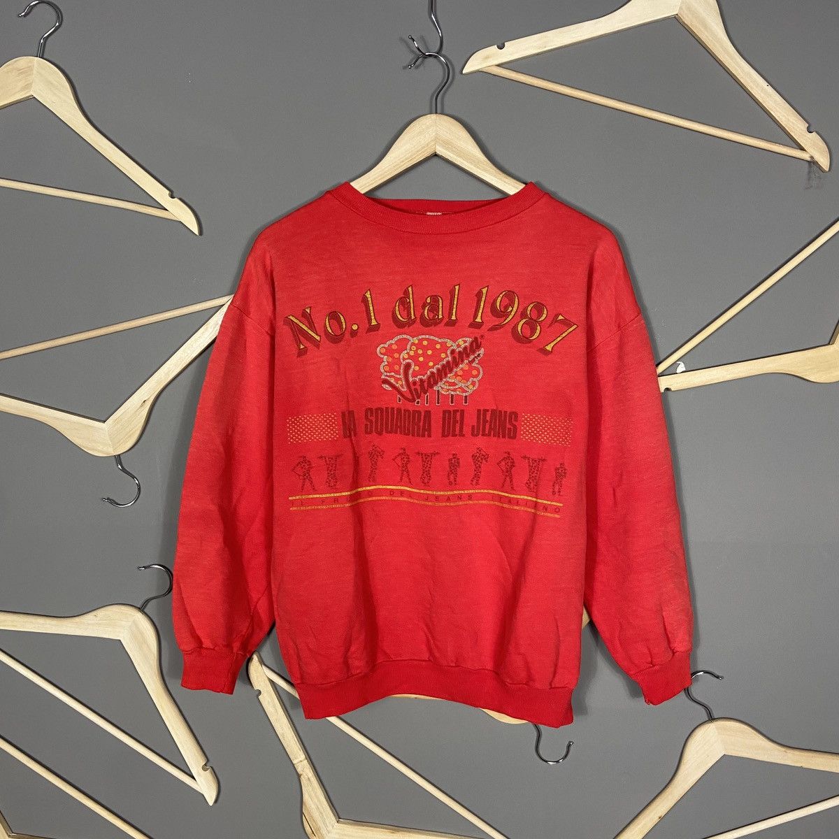 Vintage Vintage Vitamina forte No 1dall 1987 sweatshirt Size US M / EU 48-50 / 2 - 1 Thumbnail