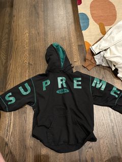 Supreme Spread Logo Hooded Sweatshirt