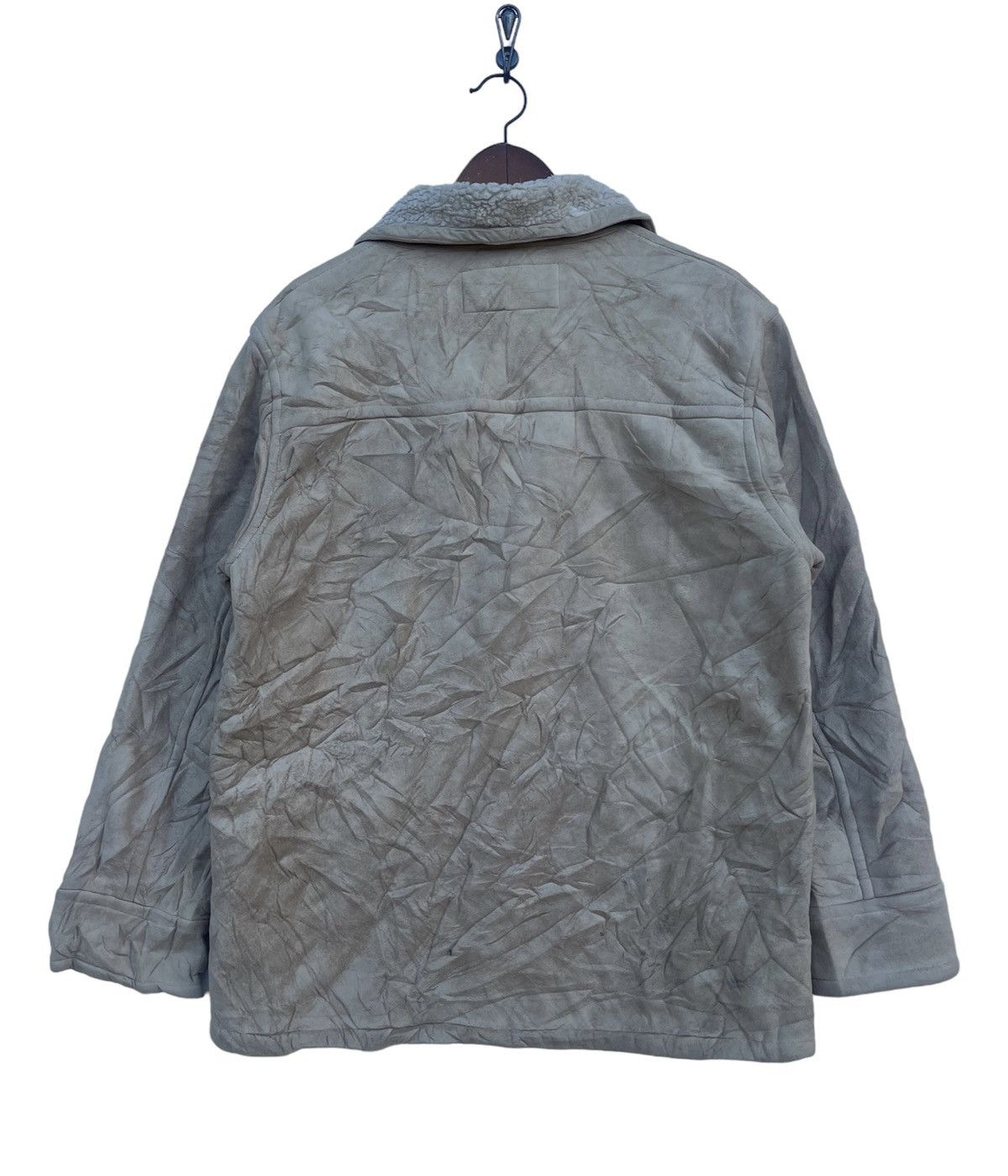 Vintage Japanese D’Homme A Homme Sherpa Lined Leather Jacket Size US L / EU 52-54 / 3 - 2 Thumbnail