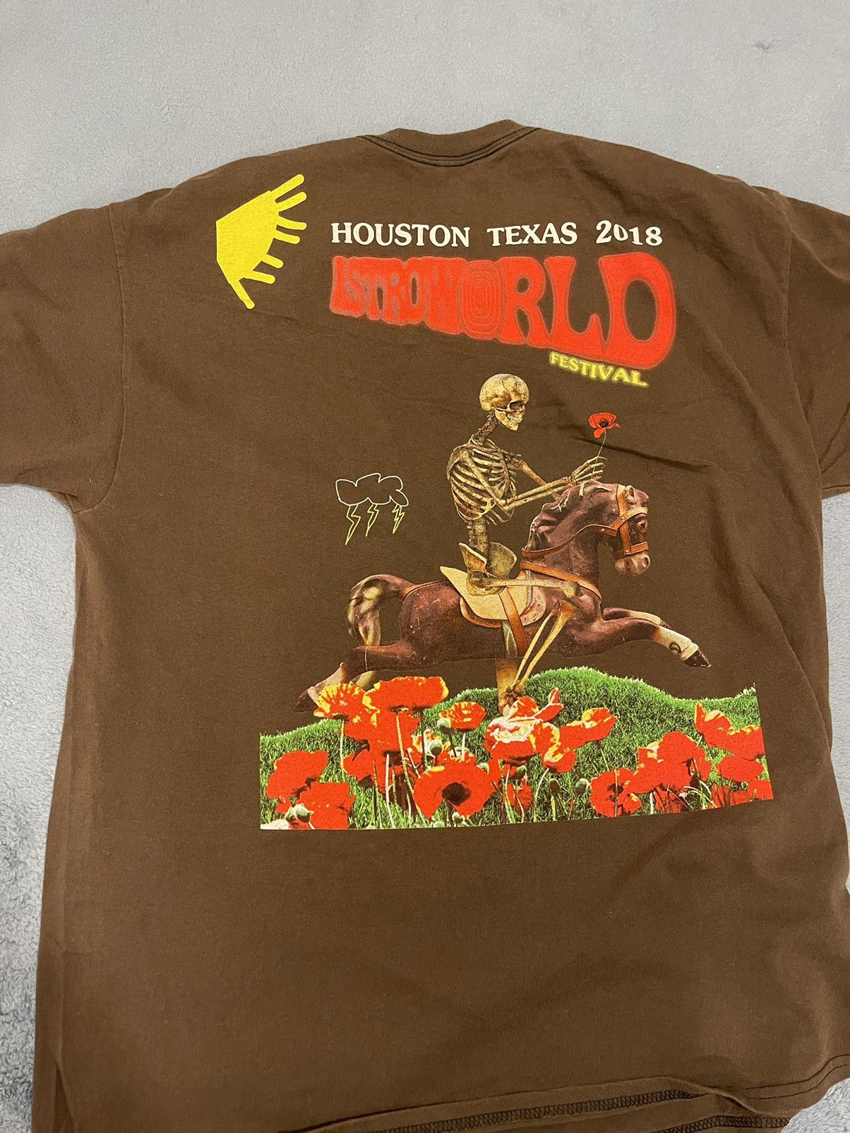 Travis Scott Travis Scott Astroworld Have a good ride tee | Grailed