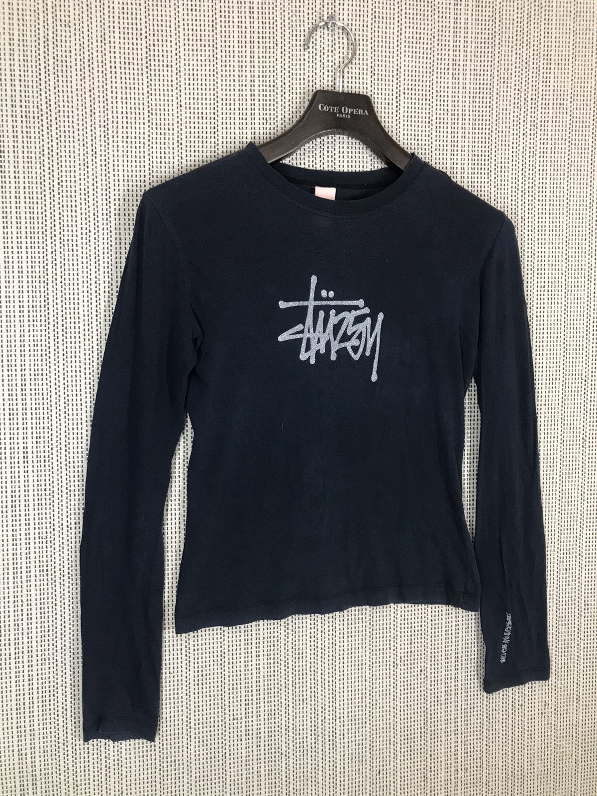 Stussy ‼️STUSSY 25th SILVER ANNIVERSARY LONGSLEEVE TSHIRT STRECHBLE‼️ Size M / US 6-8 / IT 42-44 - 2 Thumbnail