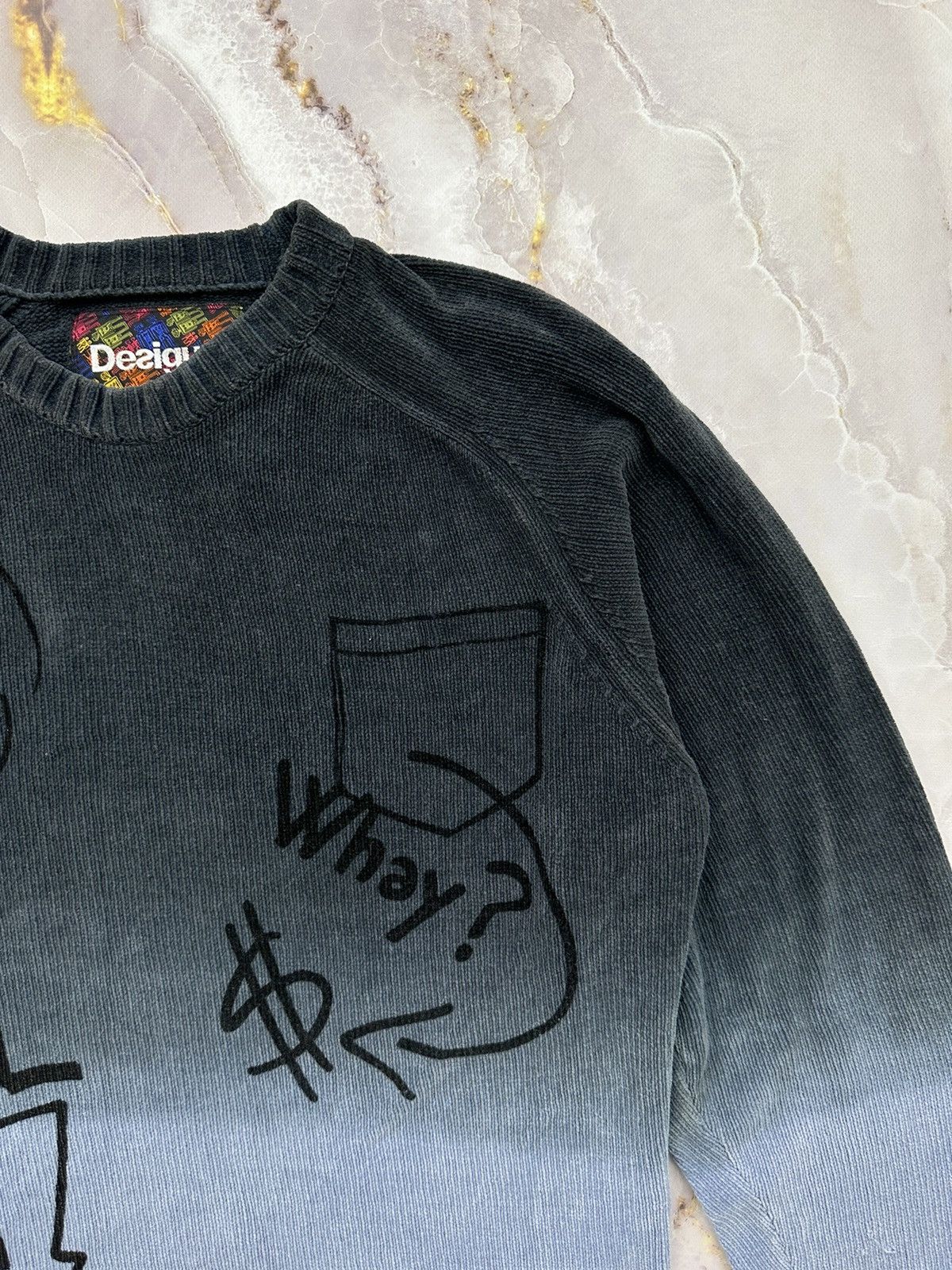 Desigual Desigual Gradient Sweater Size US M / EU 48-50 / 2 - 3 Thumbnail