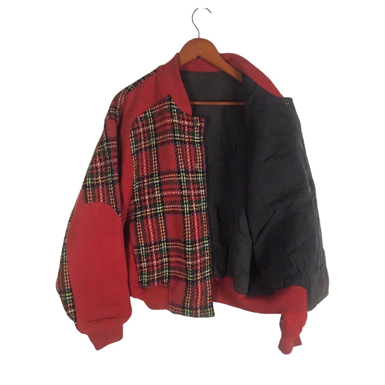 Kapital Vintage Scuba Television Japan Plaid Wool Varsity Jacket Size US M / EU 48-50 / 2 - 3 Thumbnail