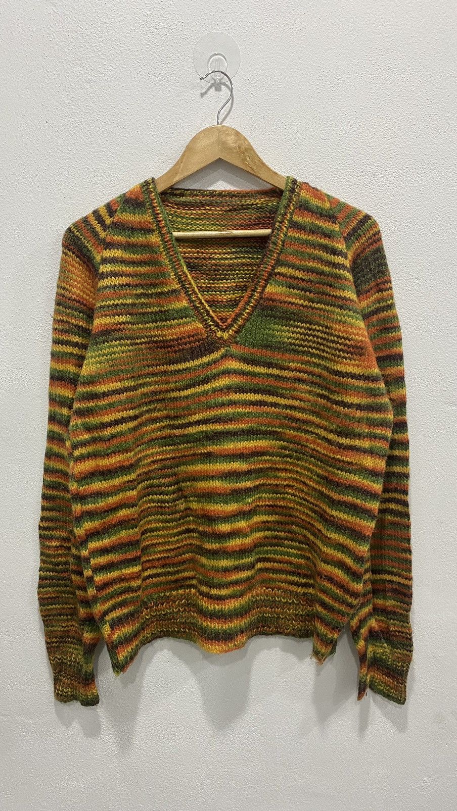 Vintage 🚨FINAL DROP🚨 KNITWEAR FUR FAUX 90s TIGER Size US XL / EU 56 / 4 - 2 Thumbnail