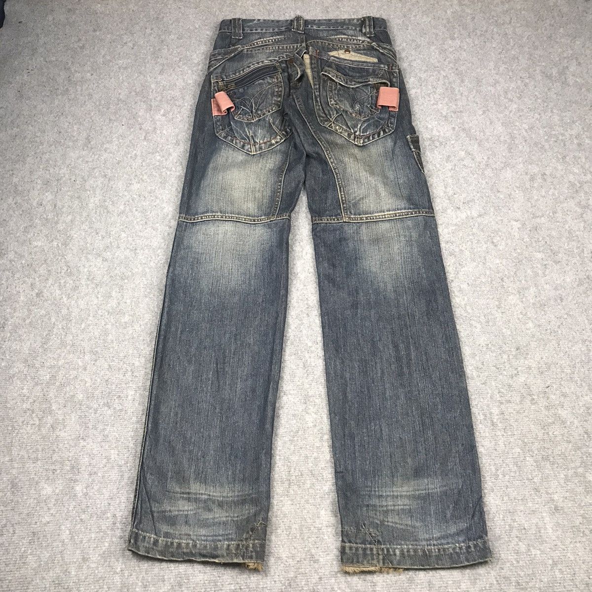 JNCO × Japanese Brand × Vintage BAGGY DENIM POMELO JAPANESE JEANS PANTS Size US 28 / EU 44 - 9 Thumbnail