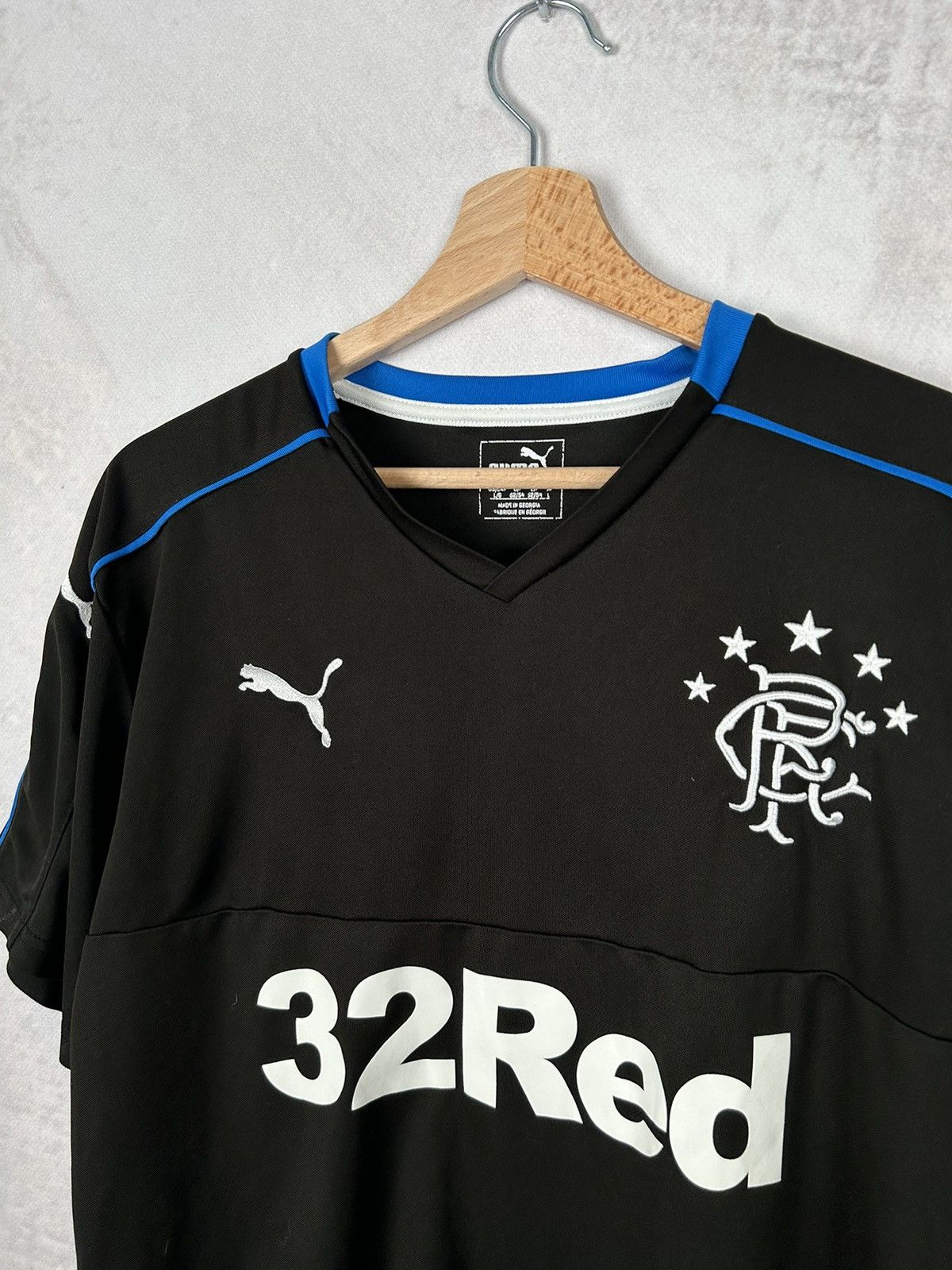 Puma Vintage Glasgow Rangers Puma Soccer Jersey Football Retro Size US L / EU 52-54 / 3 - 3 Thumbnail