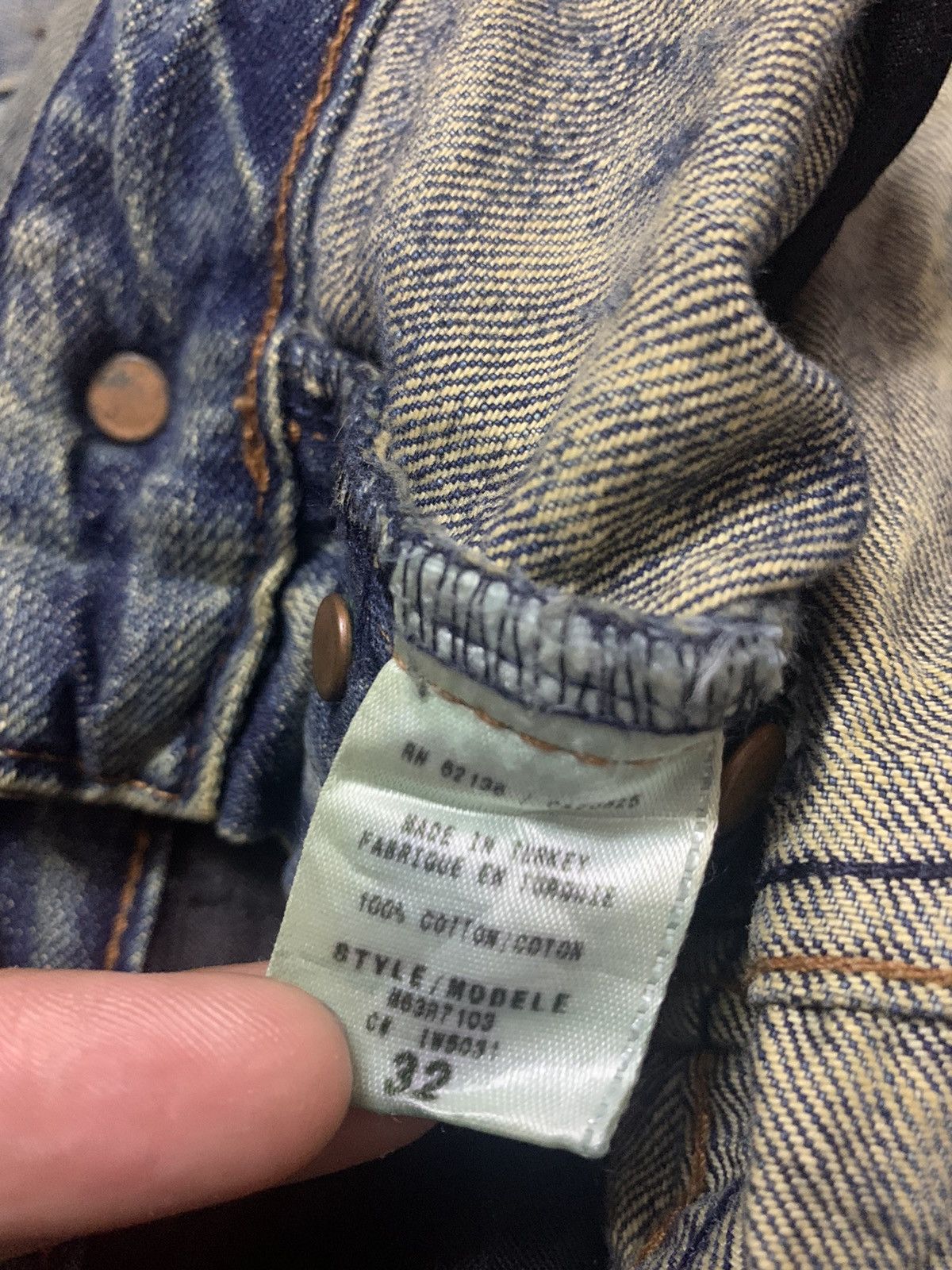Guess Flare GUESS JEANS Mud Washed Rusty Denim Size US 35 - 10 Thumbnail