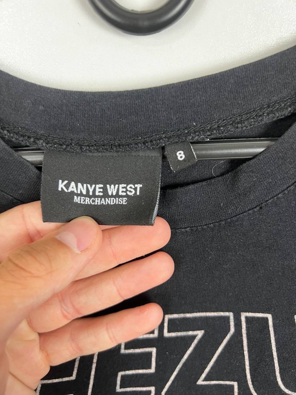 Kanye West × Vintage Kanye West Yeezus God Wants You vintage t-shirts wmns Size 8 Size S / US 4 / IT 40 - 3 Thumbnail