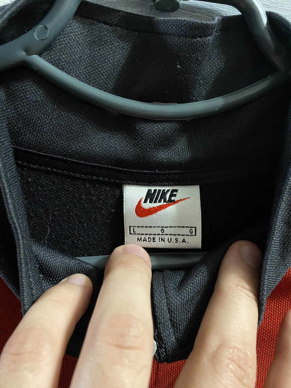 Nike Rare Vintage 1/3 Zip Long-Sleeve Nike. 90’s. Made in U.S.A. Size US L / EU 52-54 / 3 - 3 Thumbnail