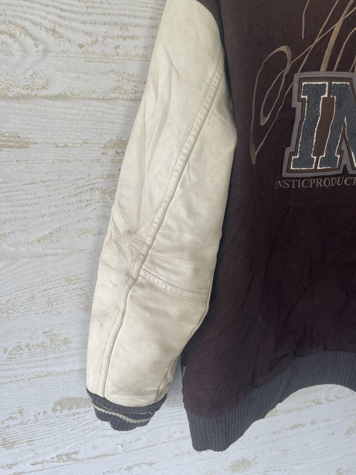 Number (N)ine NUMBER (N)INE X NOTICE VERSITY JACKET JAPAN Size US M / EU 48-50 / 2 - 11 Thumbnail