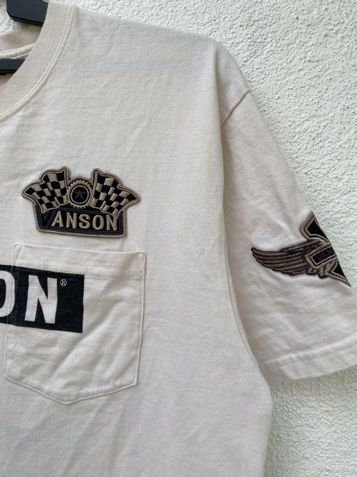 Vanson Leathers Vanson Leather Patch & Embroidery Big Logo Very Versatile Size US XL / EU 56 / 4 - 7 Thumbnail