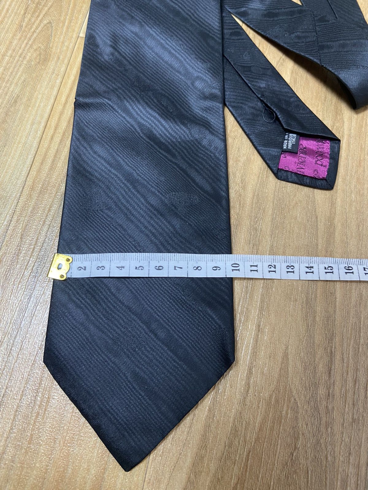 Vivienne Westwood Os Vivienne westwood man black orb silk tie Size ONE SIZE - 4 Thumbnail