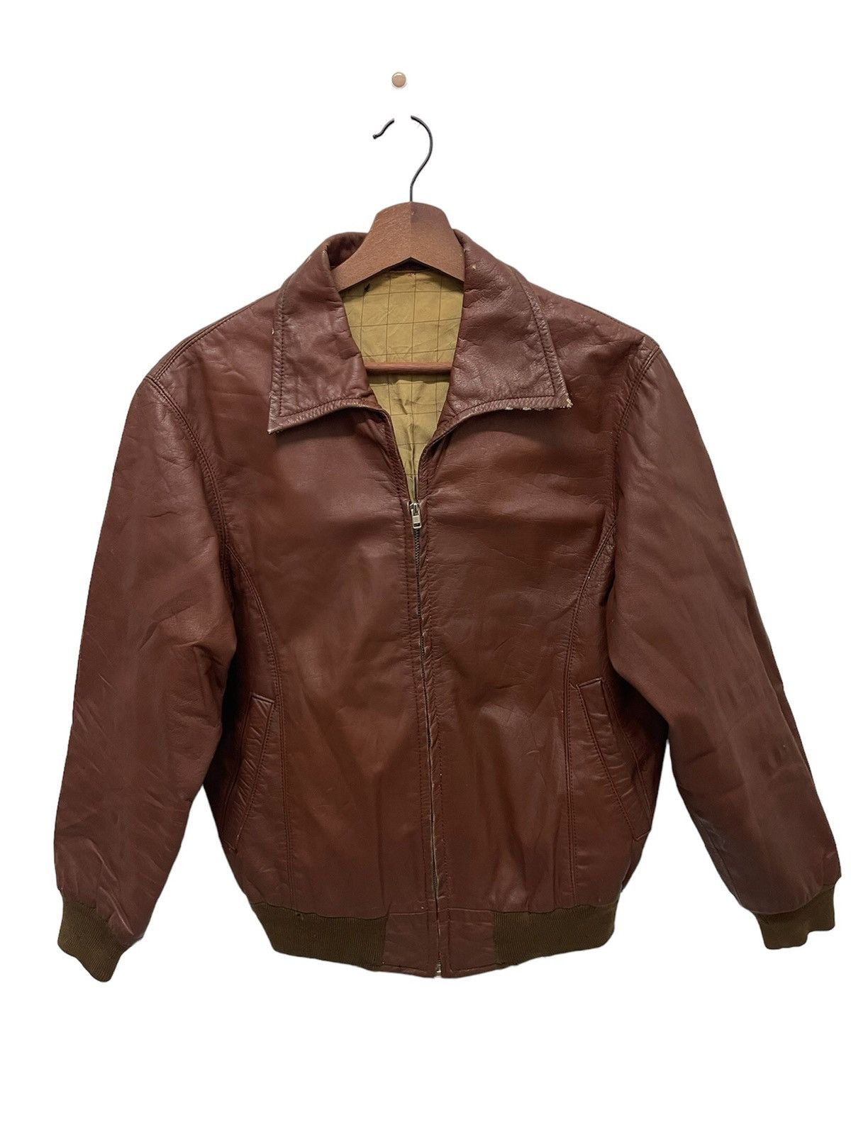 VINTAGE 80’s HORSEHIDE LEATHER JACKET TYPE A-2