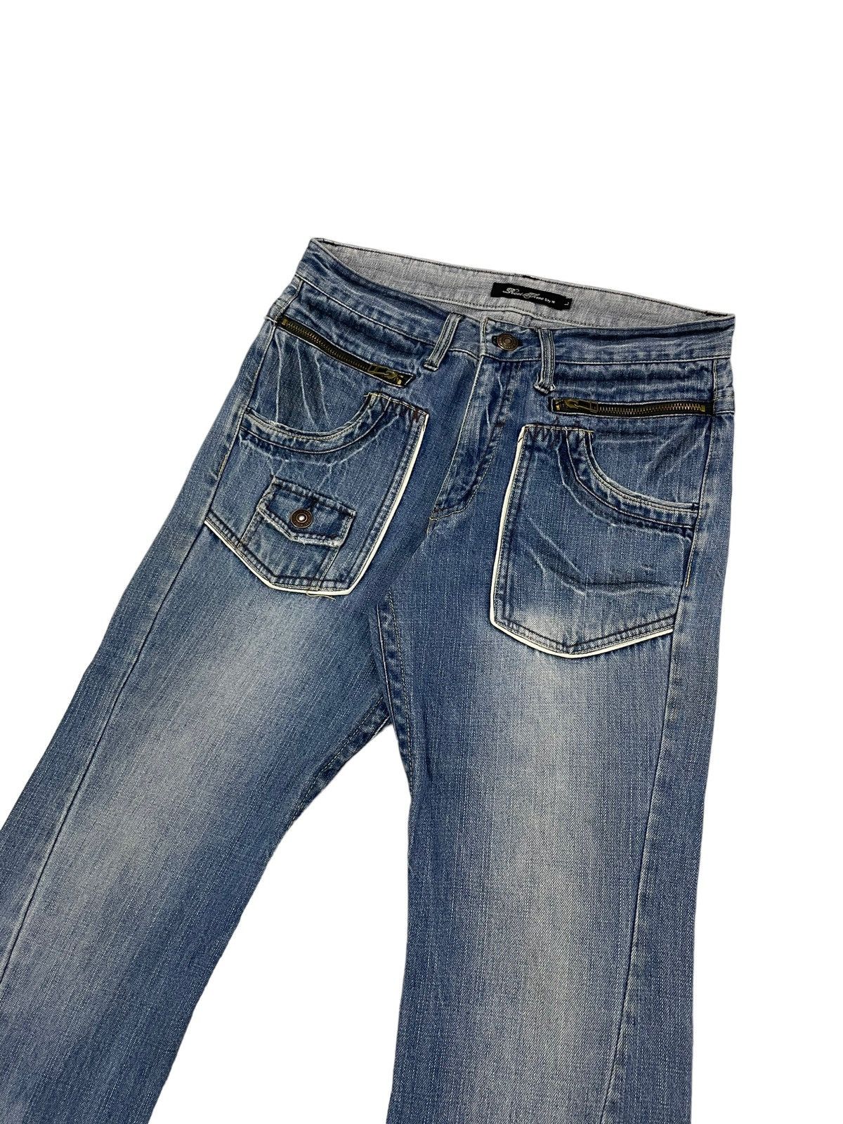 PPFM Vintage RootThree Japan Flare Jeans Size US 31 - 3 Thumbnail