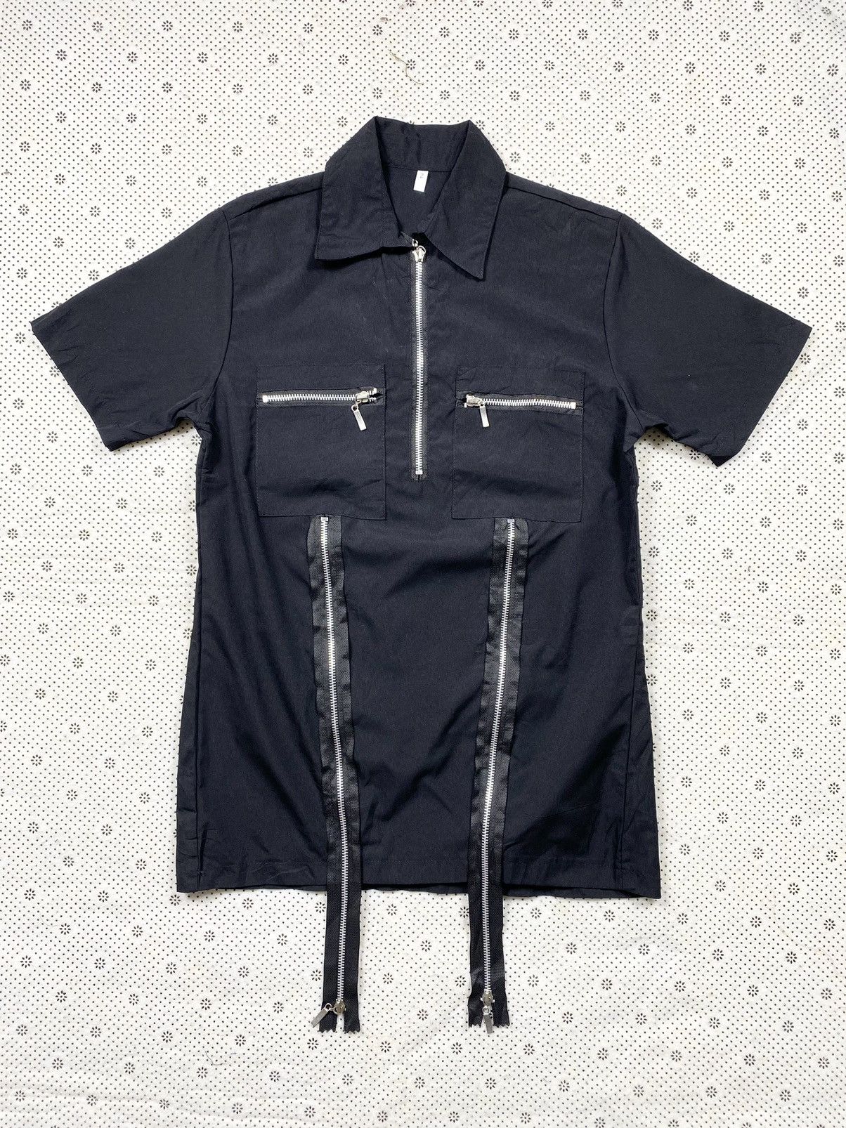 Punk and Yo Custom Bondage Zipper Shirt Size US S / EU 44-46 / 1 - 1 Thumbnail