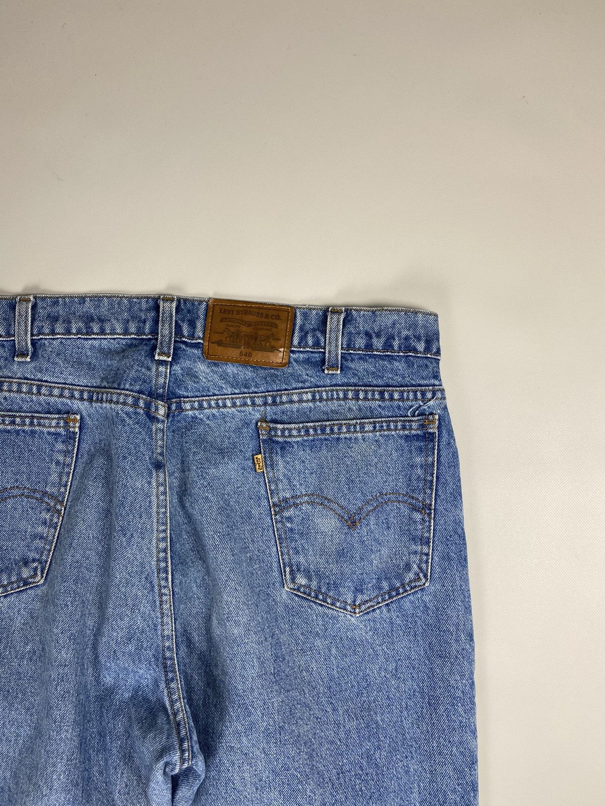 Levi's × Vintage VTG Levi’s 540 light blue denim jeans baggy relaxed fit Size US 38 / EU 54 - 20 Thumbnail