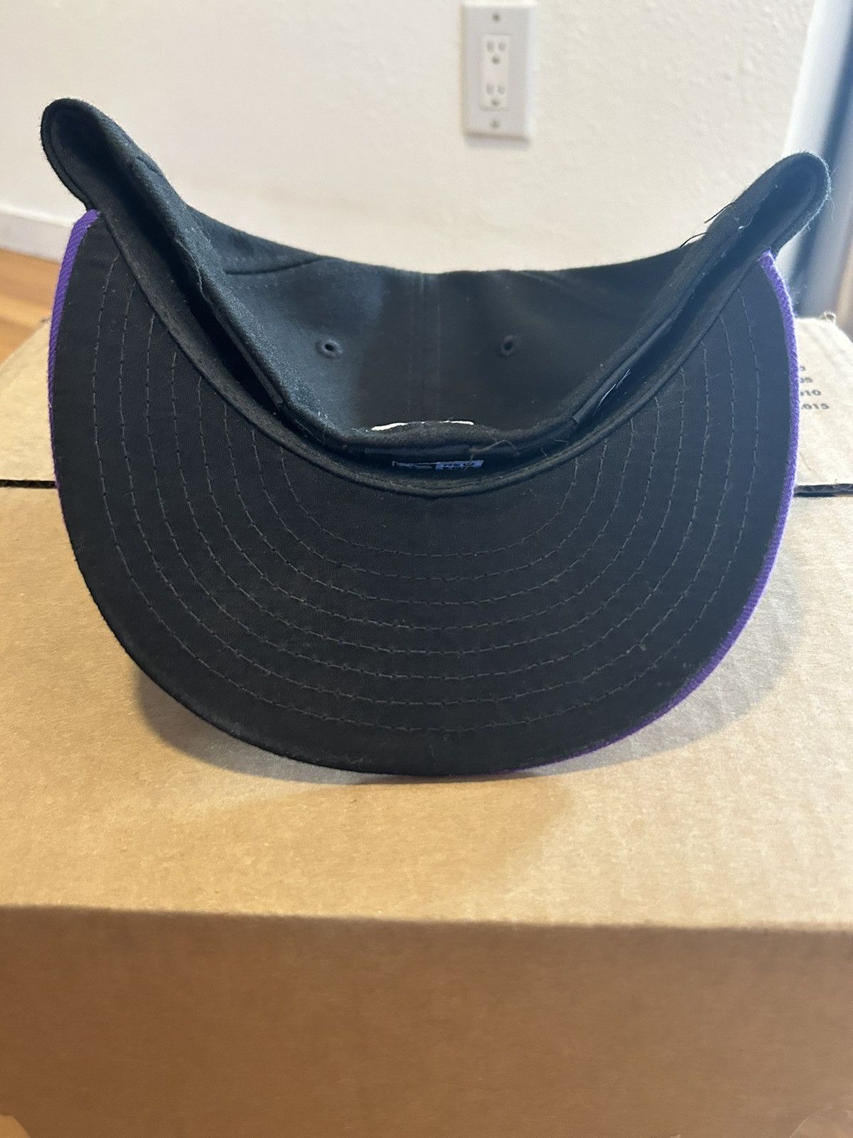 MLB New Era Colorado Rockies Fitted Hat Club 7 3/8 Size ONE SIZE - 3 Thumbnail