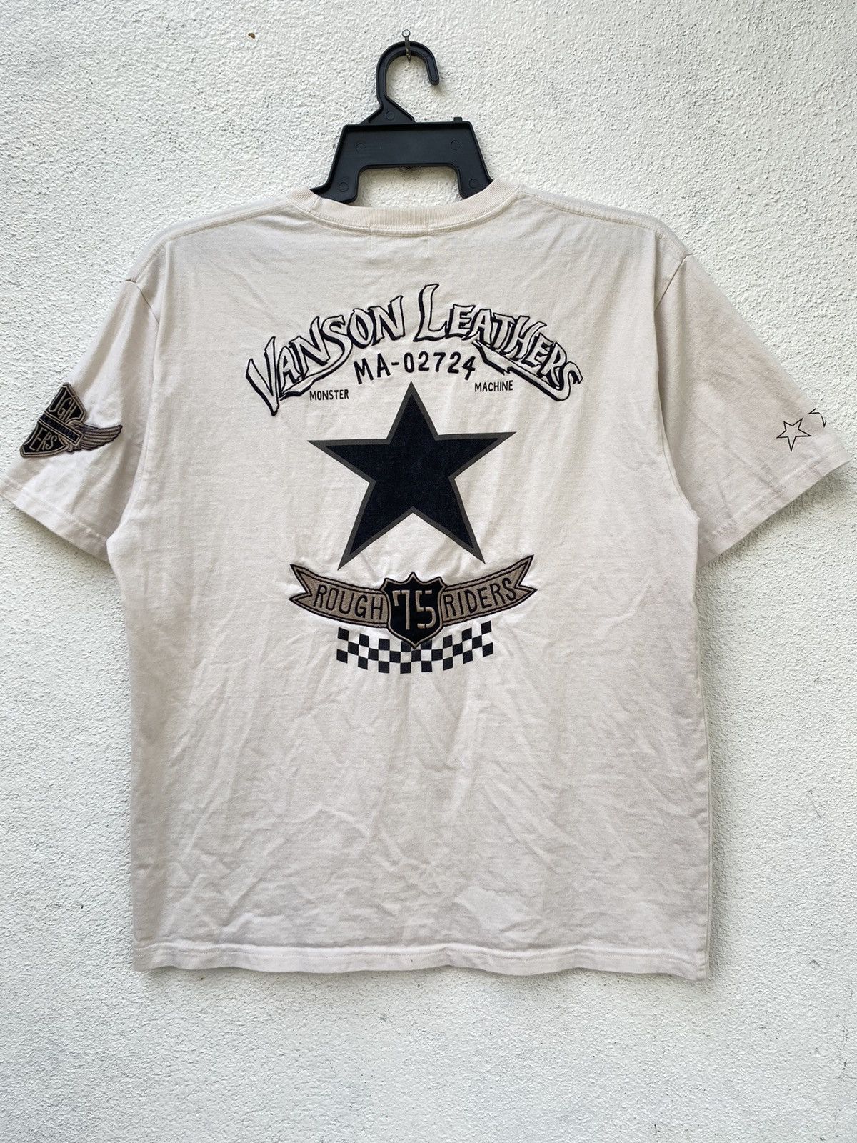 Vanson Leathers Vanson Leather Patch & Embroidery Big Logo Very Versatile Size US XL / EU 56 / 4 - 2 Thumbnail