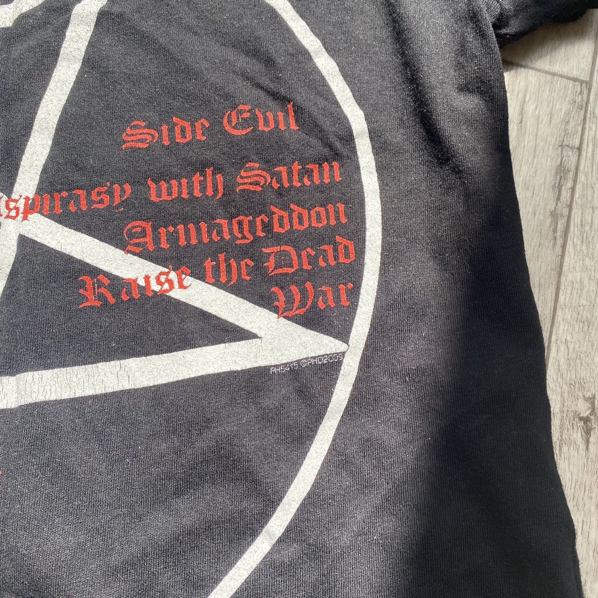 Band Tees VINTAGE BATHORY BLACK METAL BAND PENTAGRAM T SHIRT Size L / US 10 / IT 46 - 5 Thumbnail